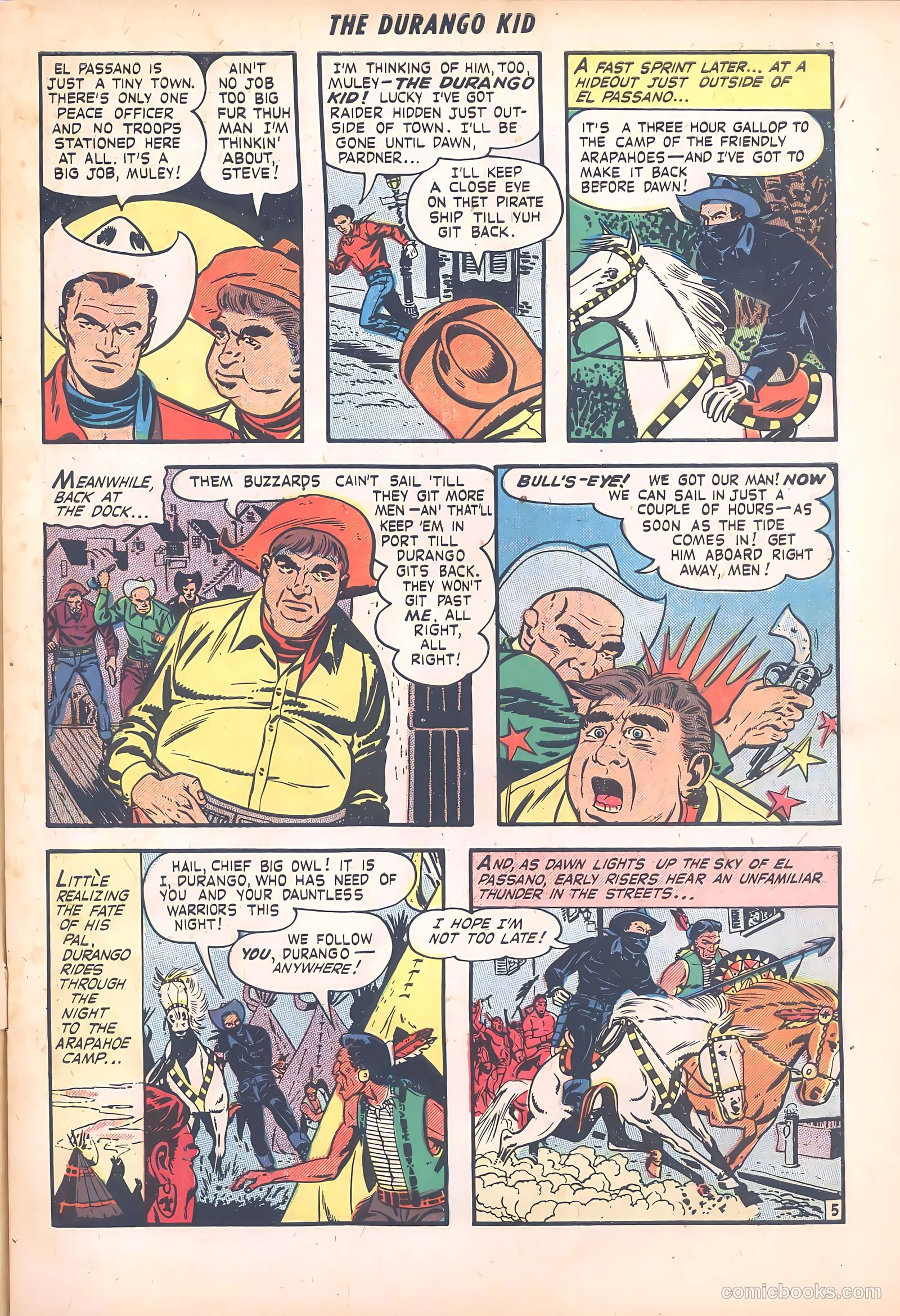 Durango Kid #10 (1951) — page 7 of 36