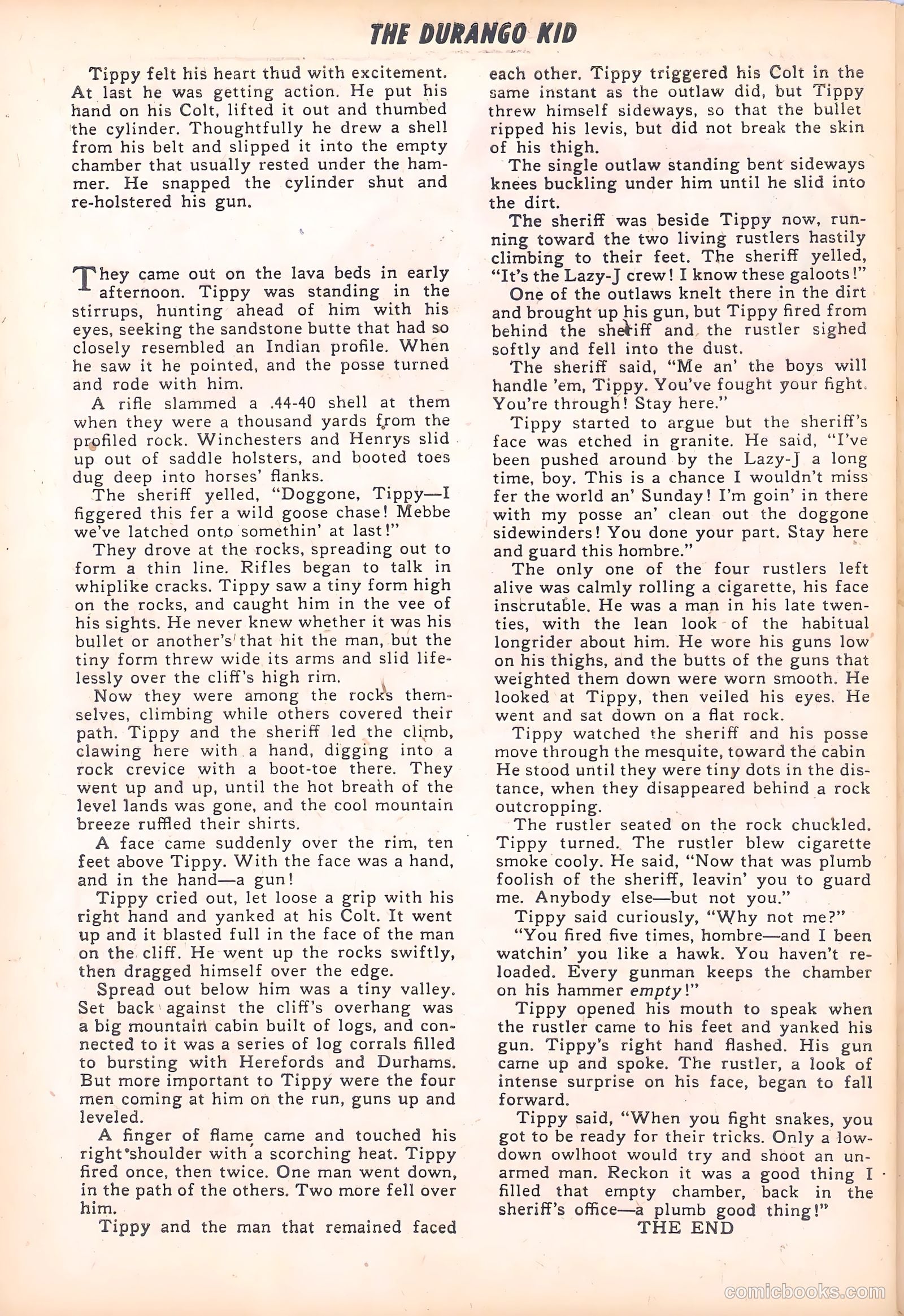 Durango Kid #10 (1951) — page 28 of 36
