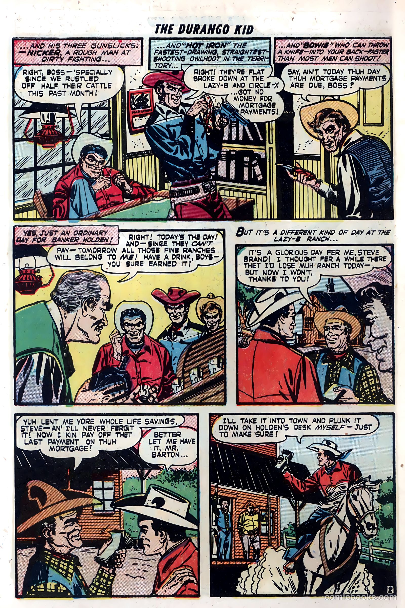 Durango Kid #11 (1951) — page 10 of 36