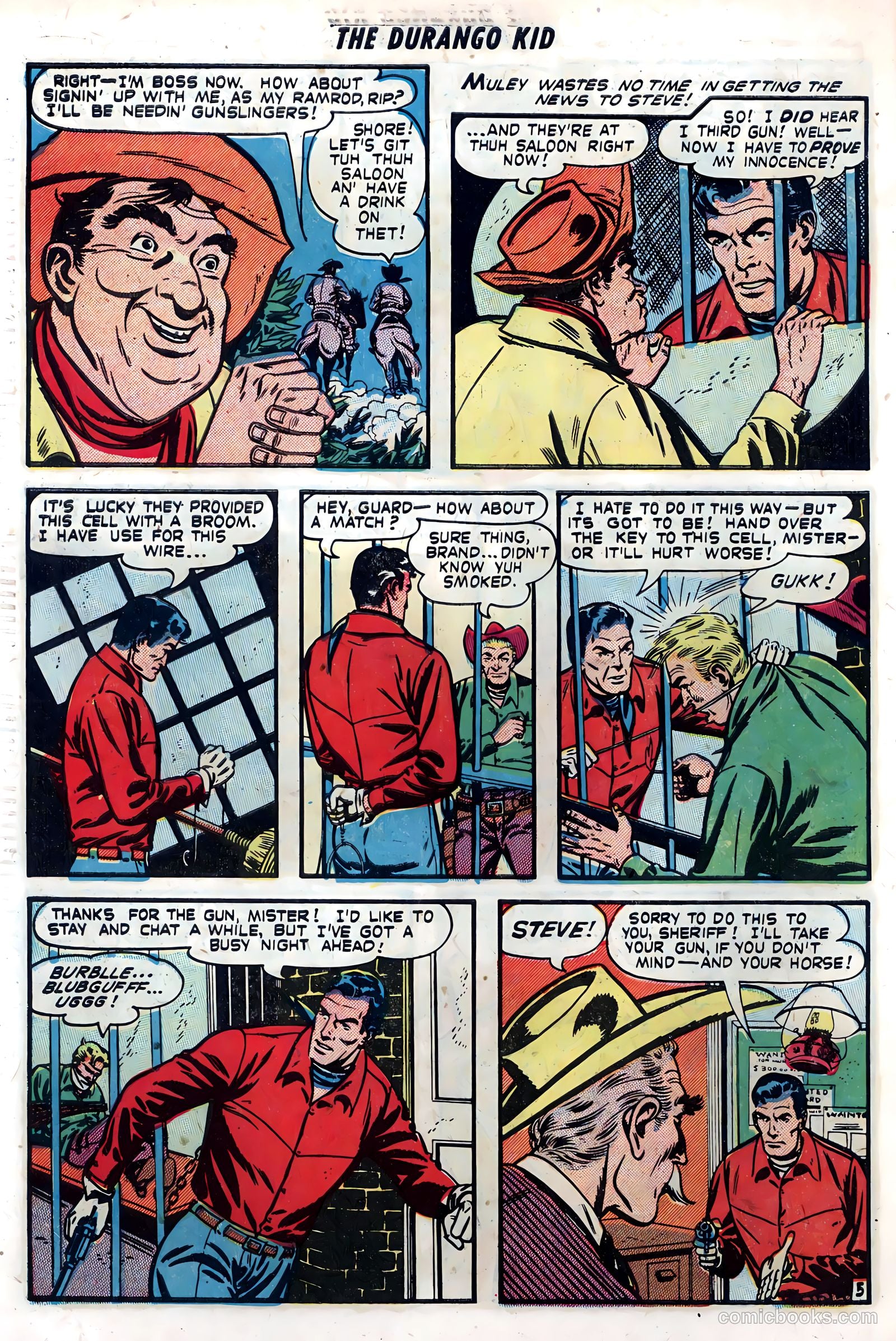Durango Kid #11 (1951) — page 30 of 36