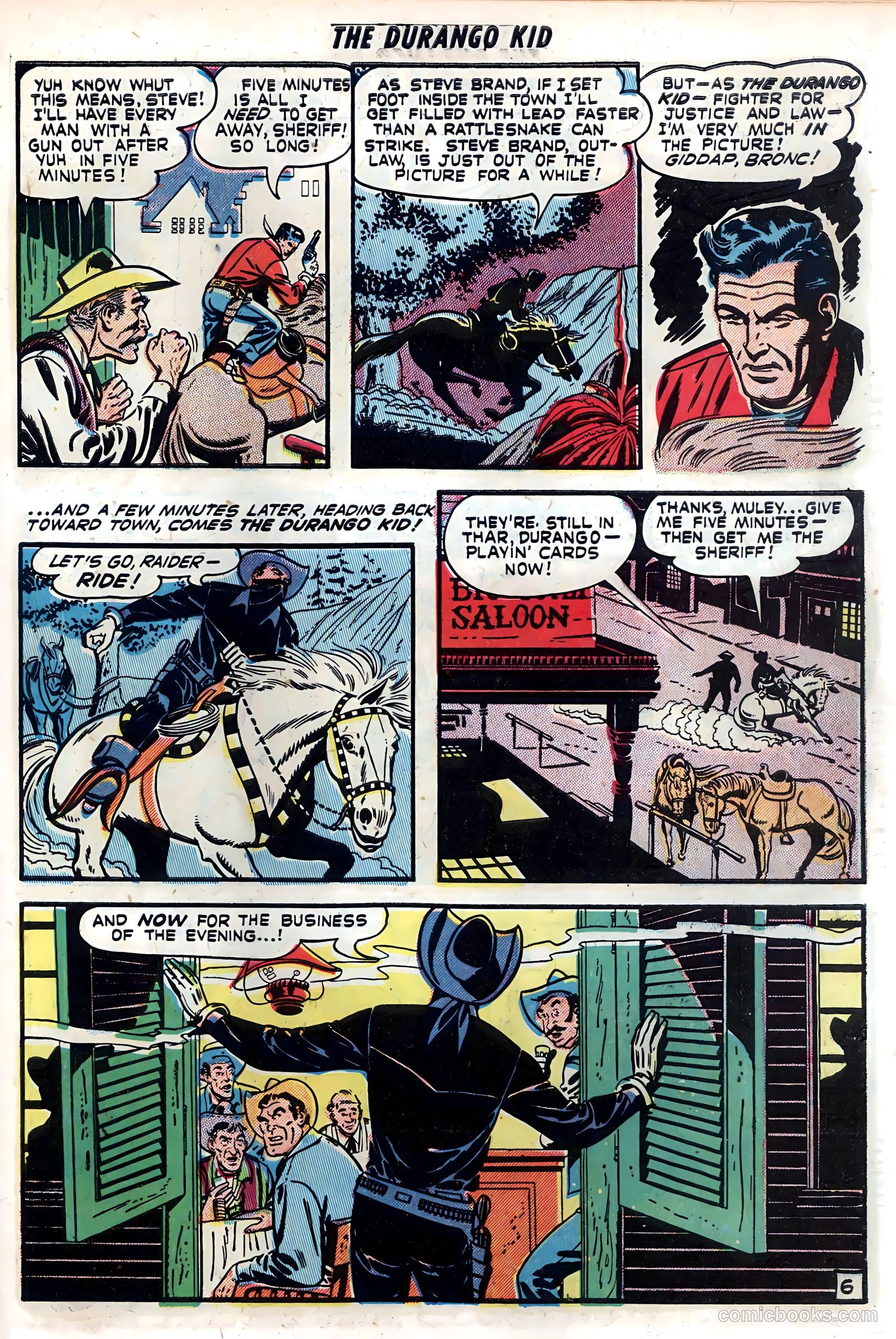 Durango Kid #11 (1951) — page 31 of 36