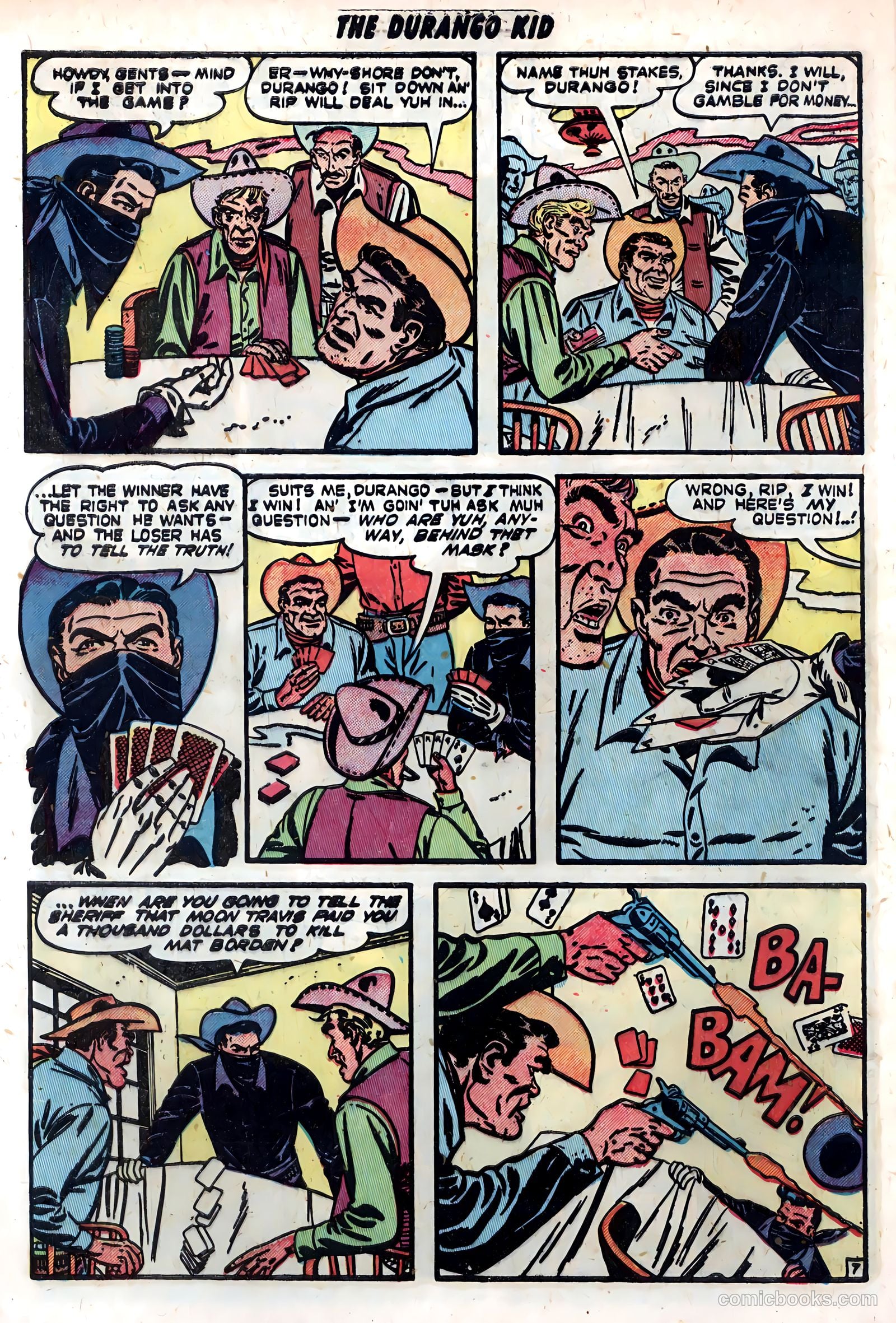 Durango Kid #11 (1951) — page 32 of 36