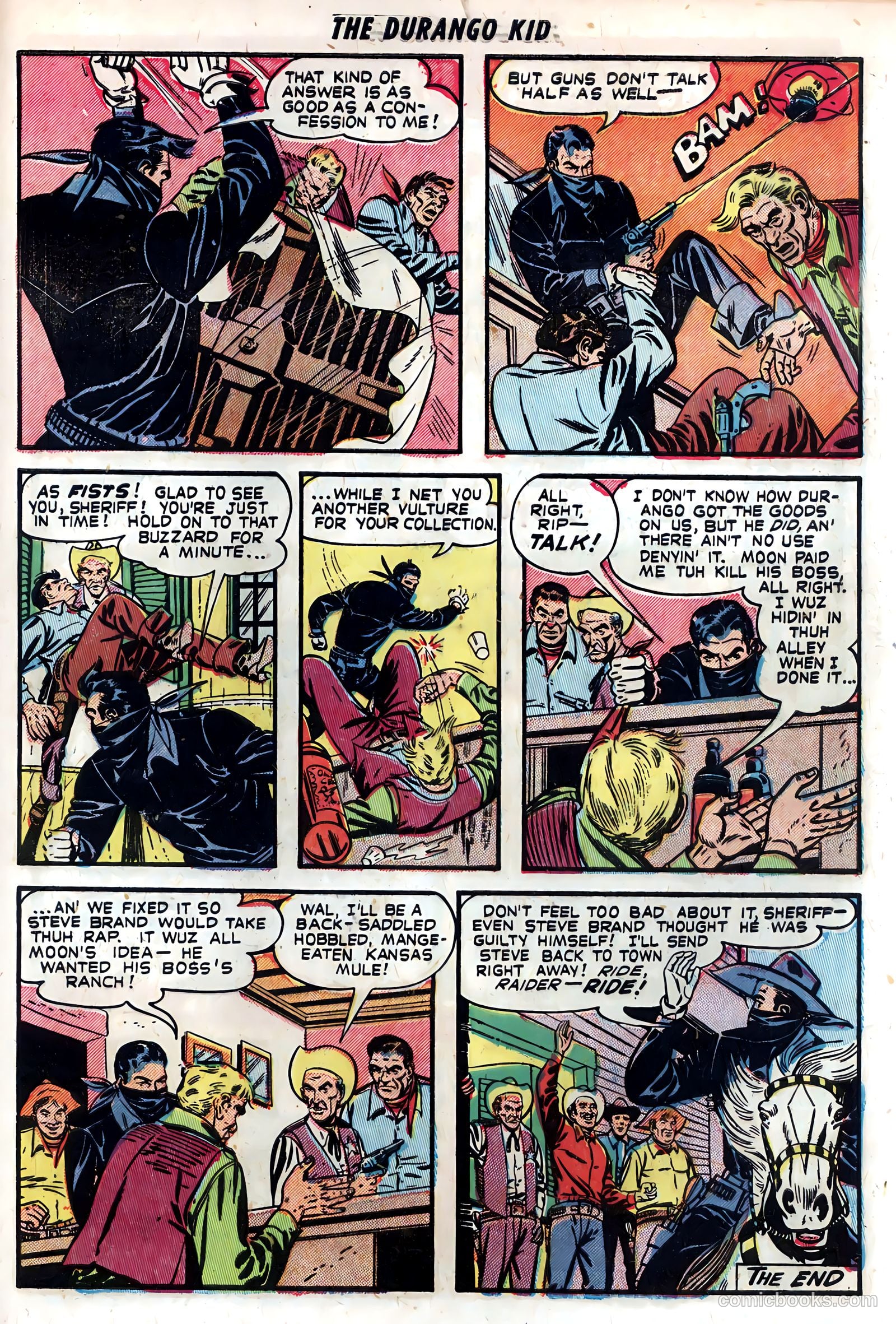 Durango Kid #11 (1951) — page 33 of 36