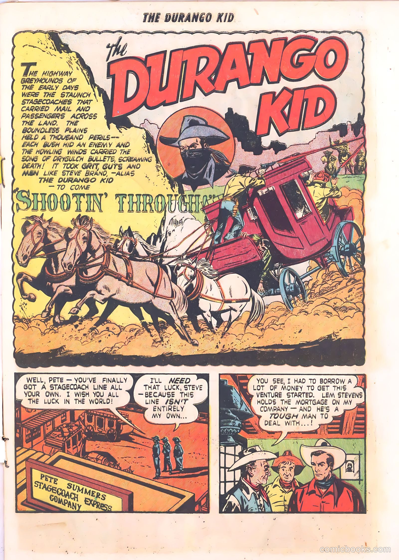 Durango Kid #12 (1951) — page 3 of 36