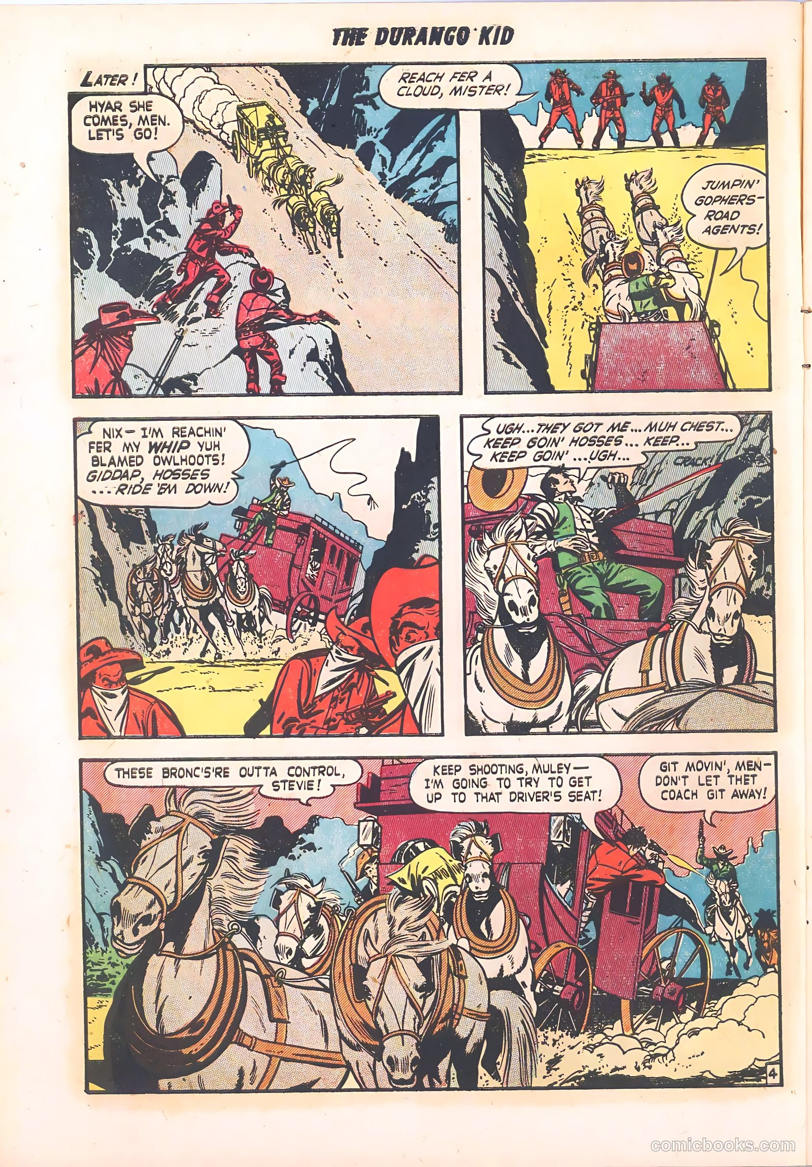 Durango Kid #12 (1951) — page 6 of 36