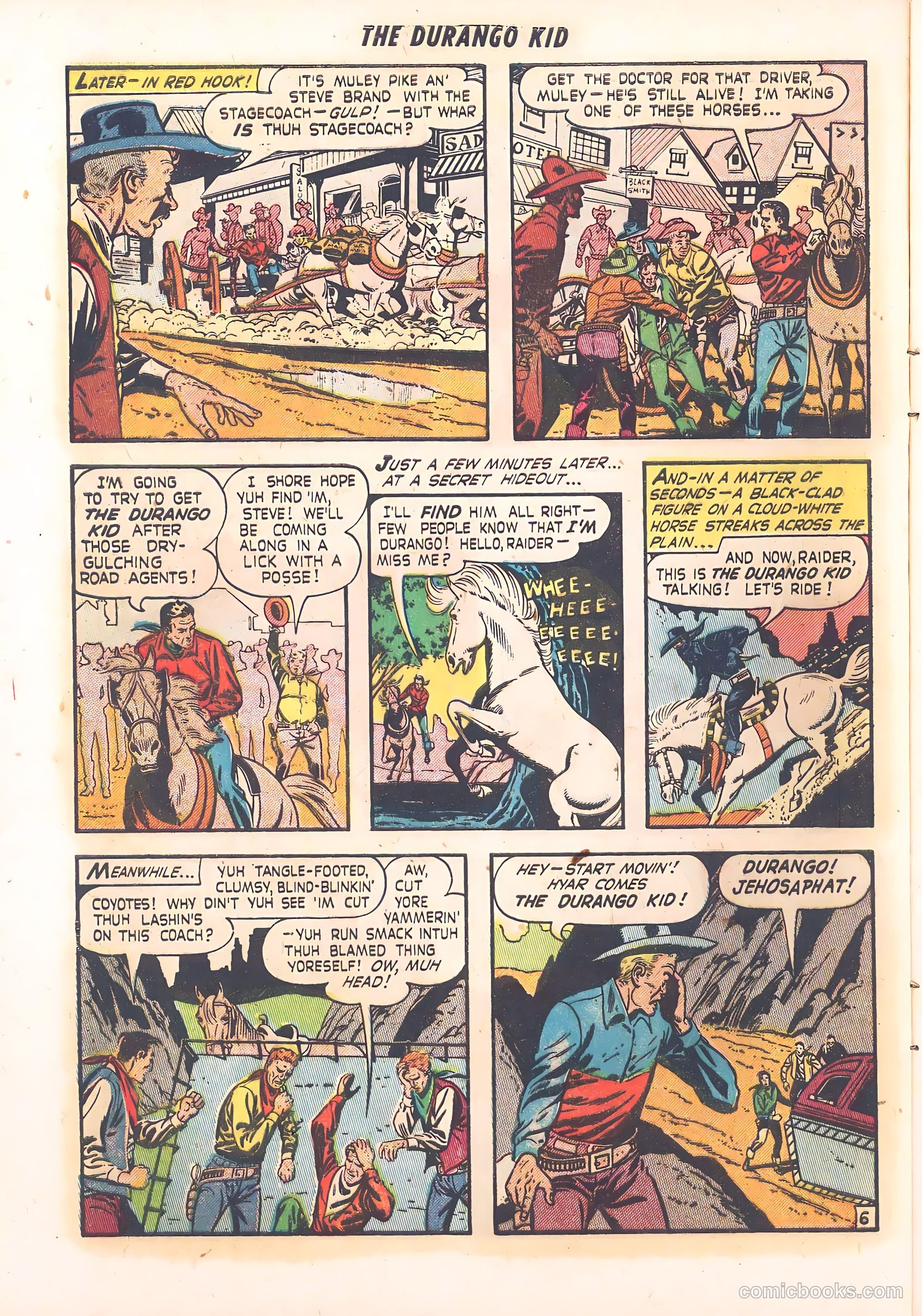 Durango Kid #12 (1951) — page 8 of 36