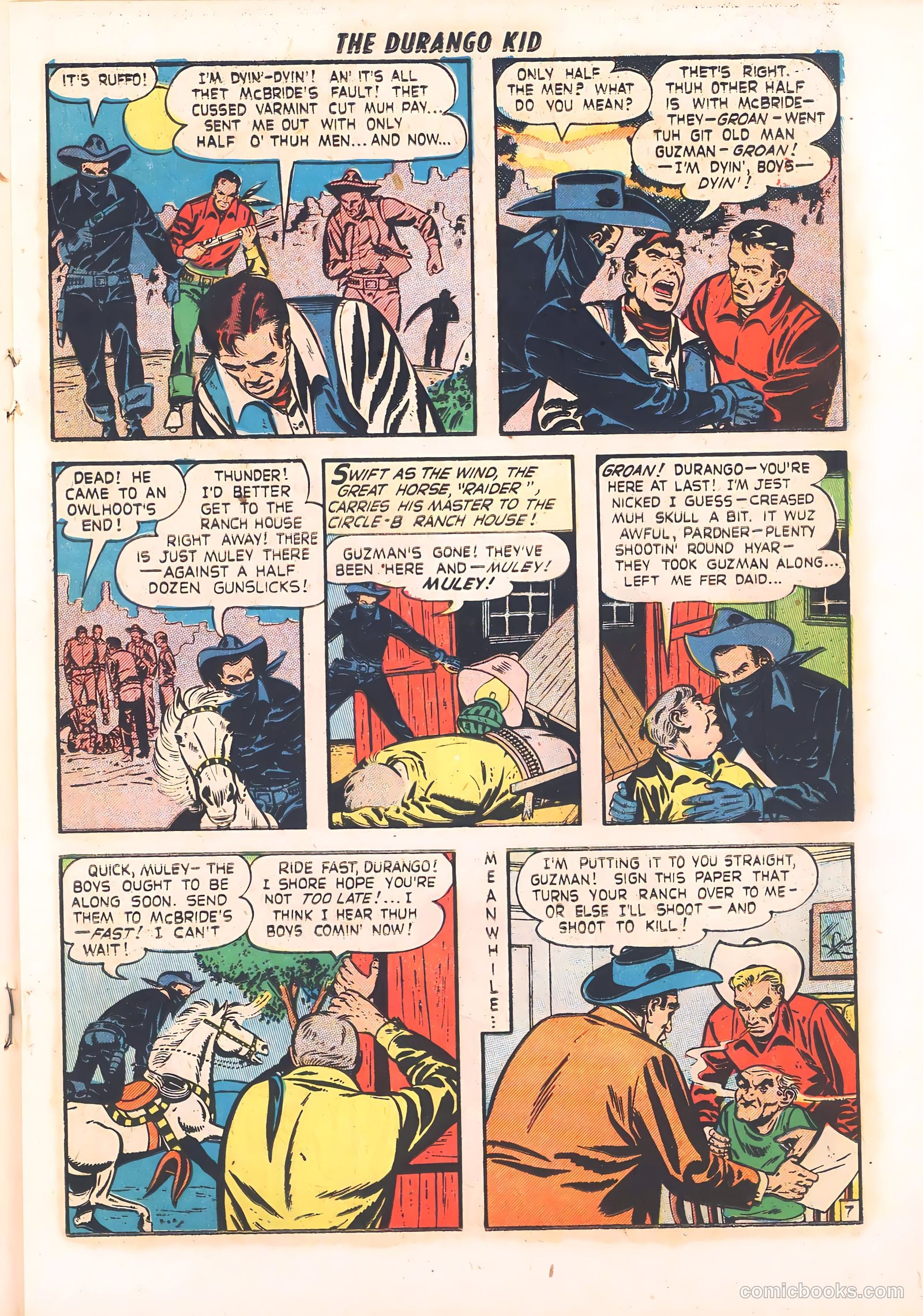 Durango Kid #12 (1951) — page 17 of 36