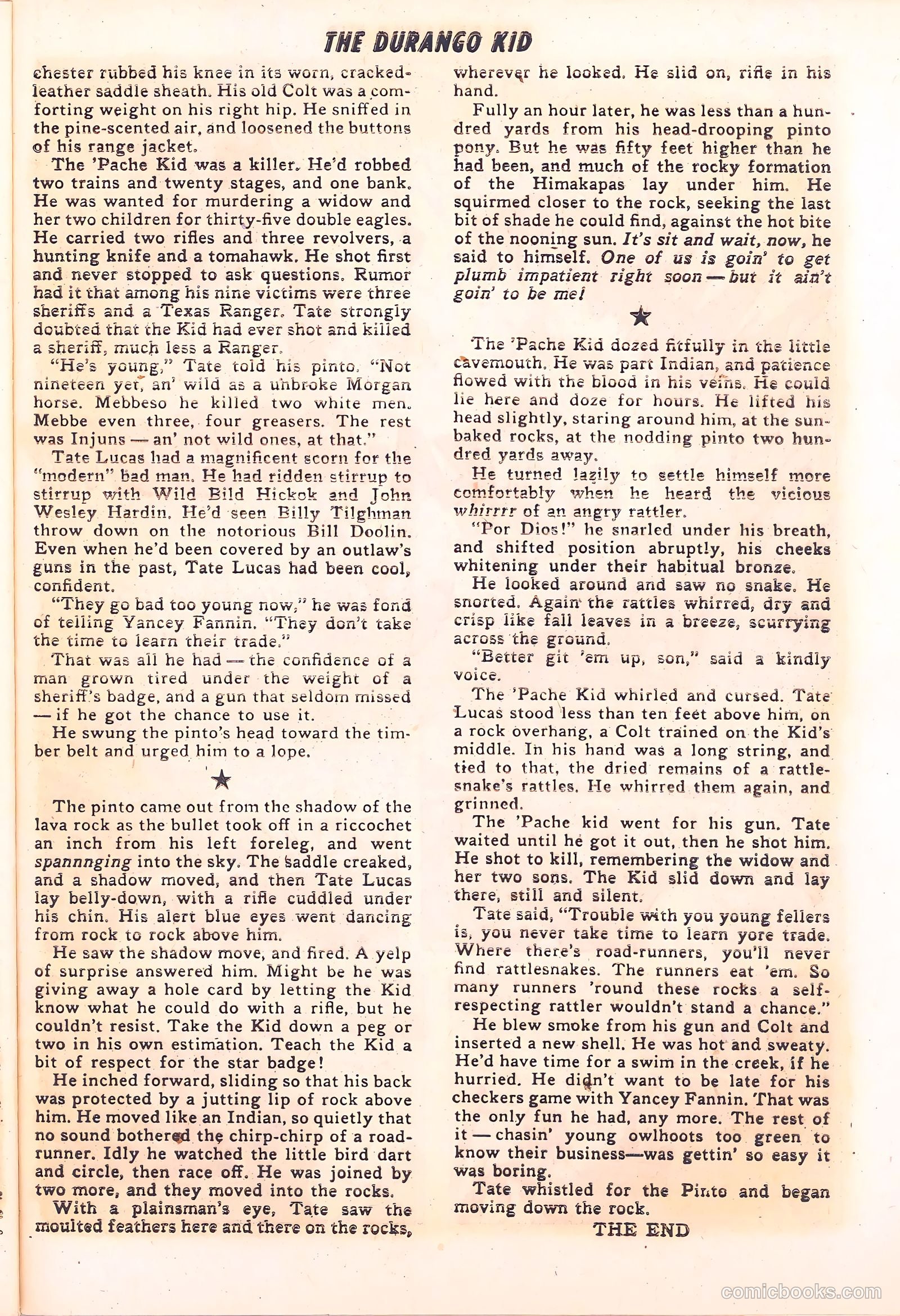 Durango Kid #12 (1951) — page 27 of 36