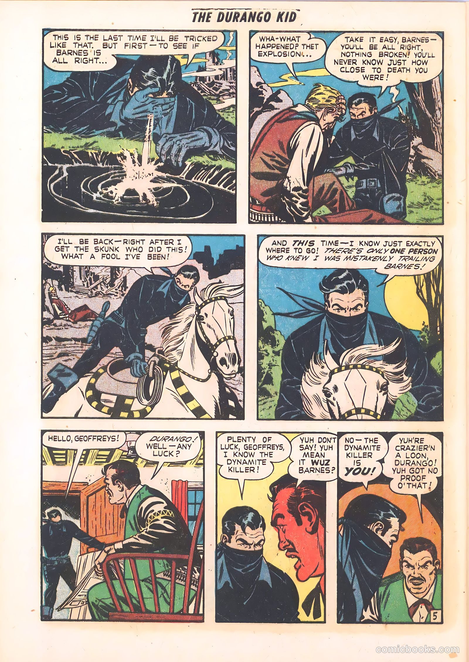 Durango Kid #12 (1951) — page 32 of 36