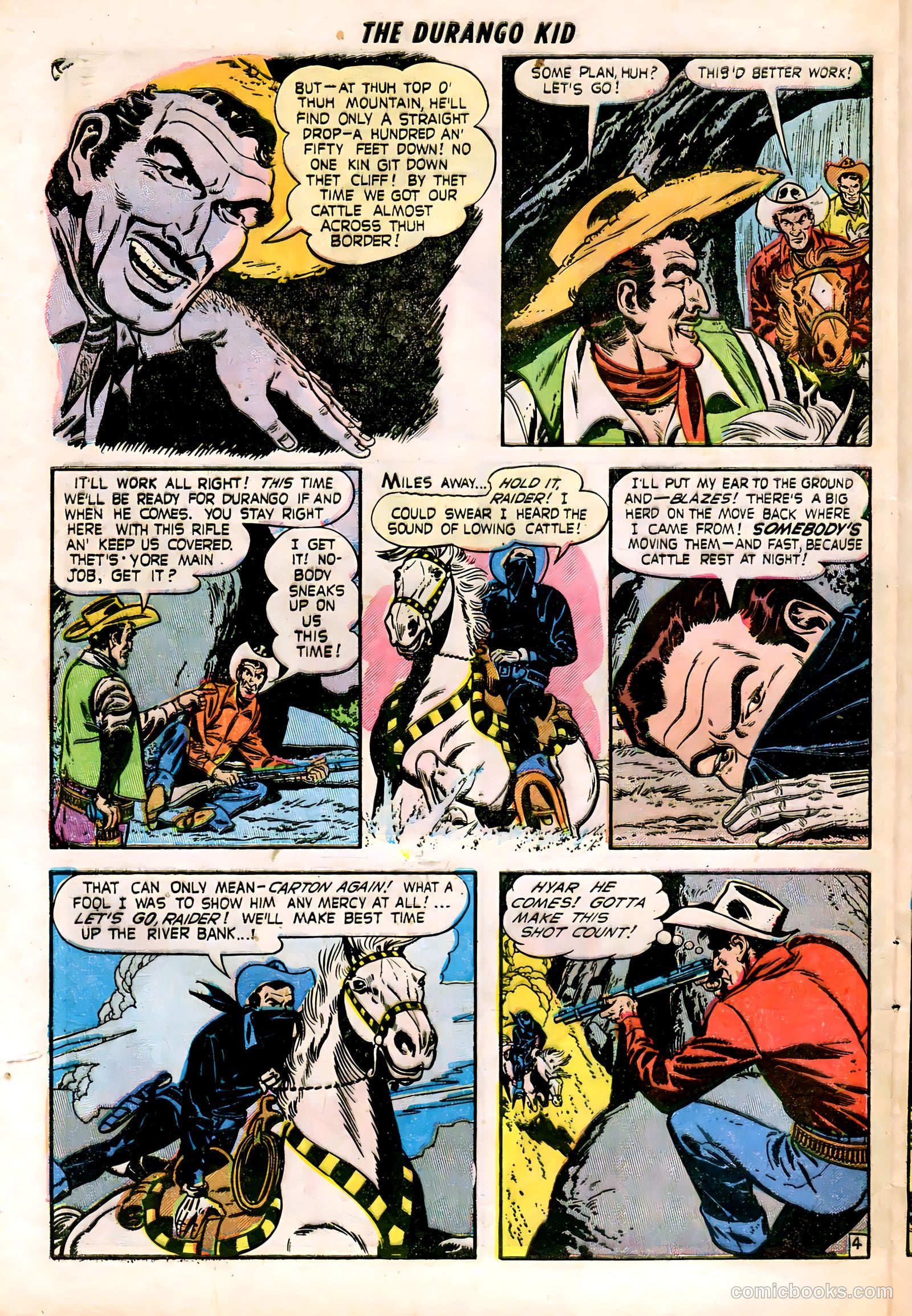 Durango Kid #13 (1951) — page 6 of 36