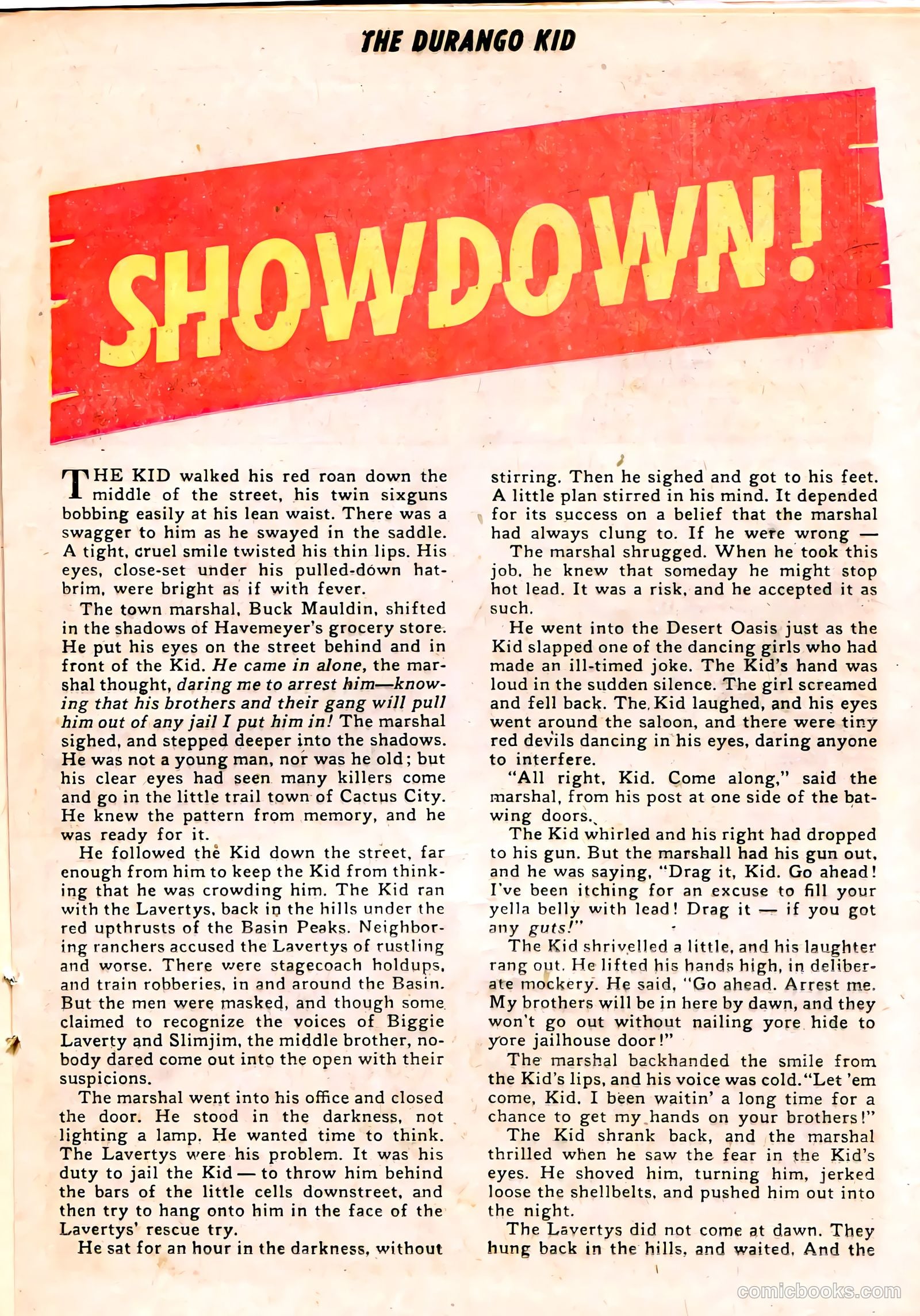 Durango Kid #13 (1951) — page 17 of 36