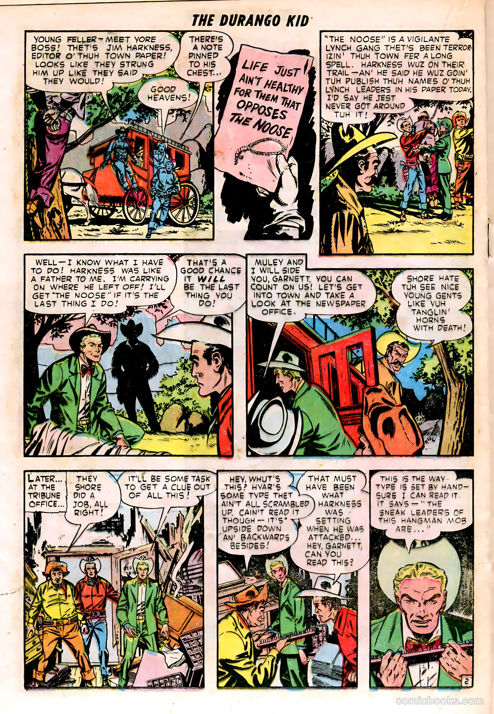 Durango Kid #13 (1951) — page 20 of 36