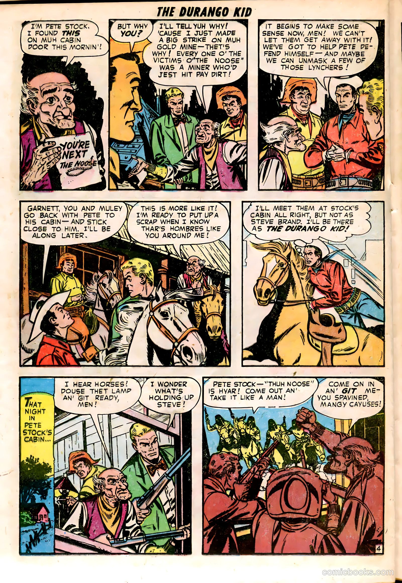 Durango Kid #13 (1951) — page 22 of 36