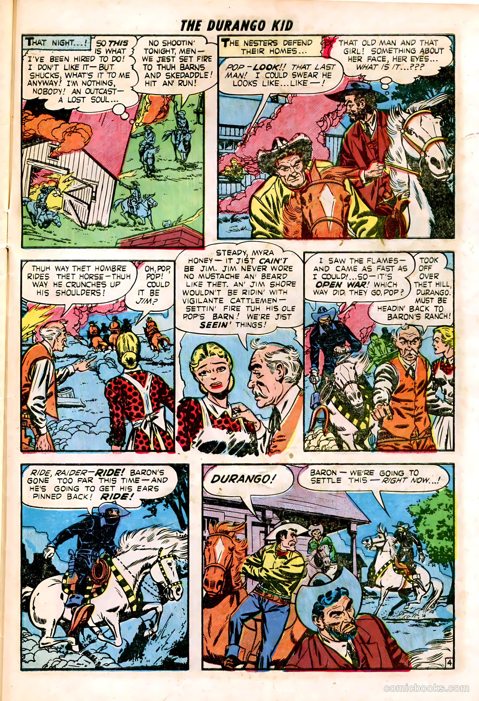 Durango Kid #13 (1951) — page 29 of 36