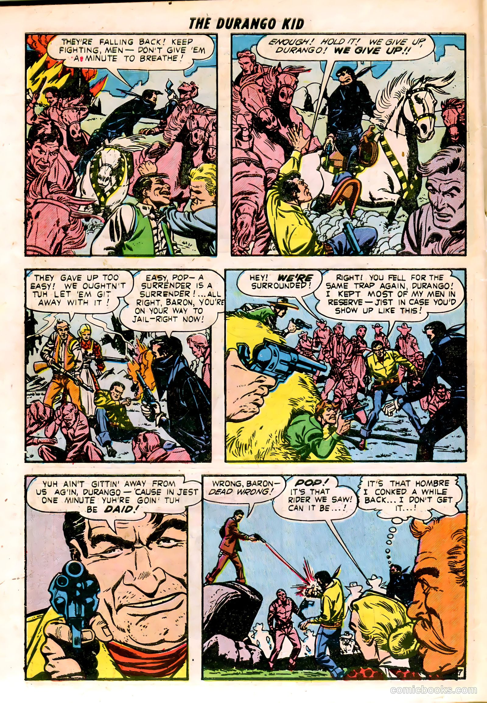 Durango Kid #13 (1951) — page 32 of 36