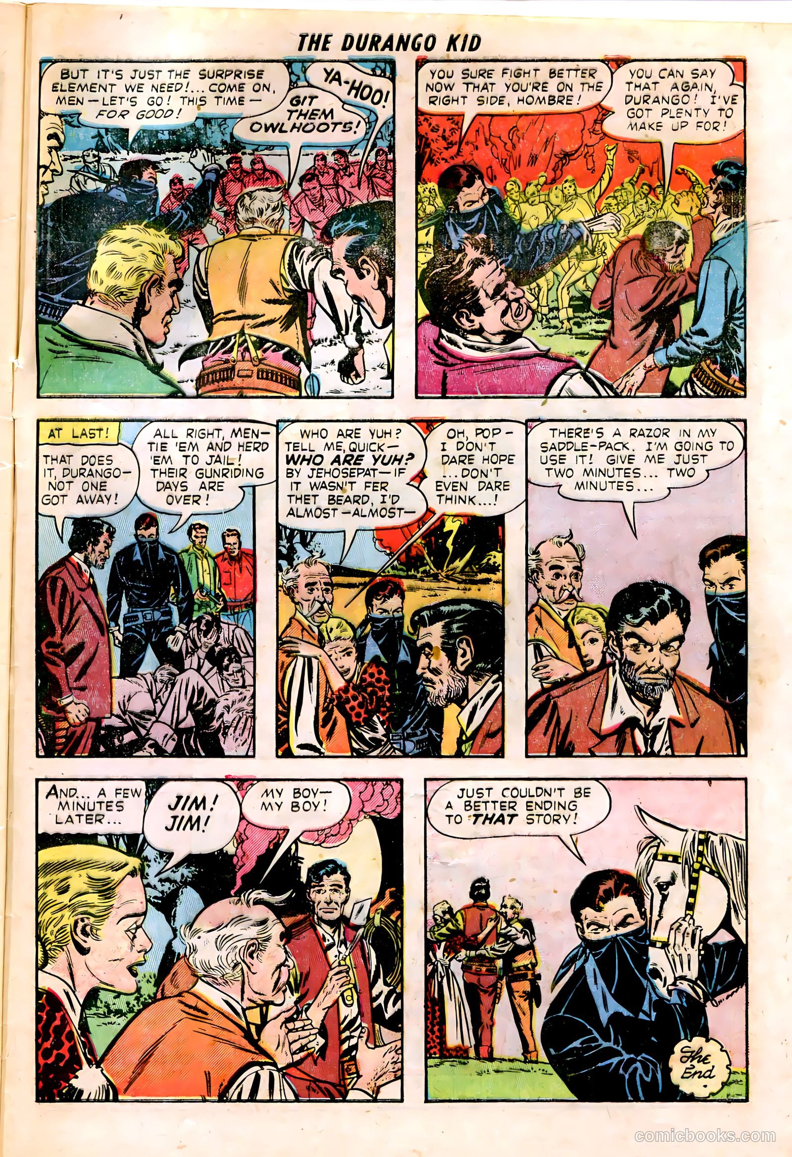Durango Kid #13 (1951) — page 33 of 36