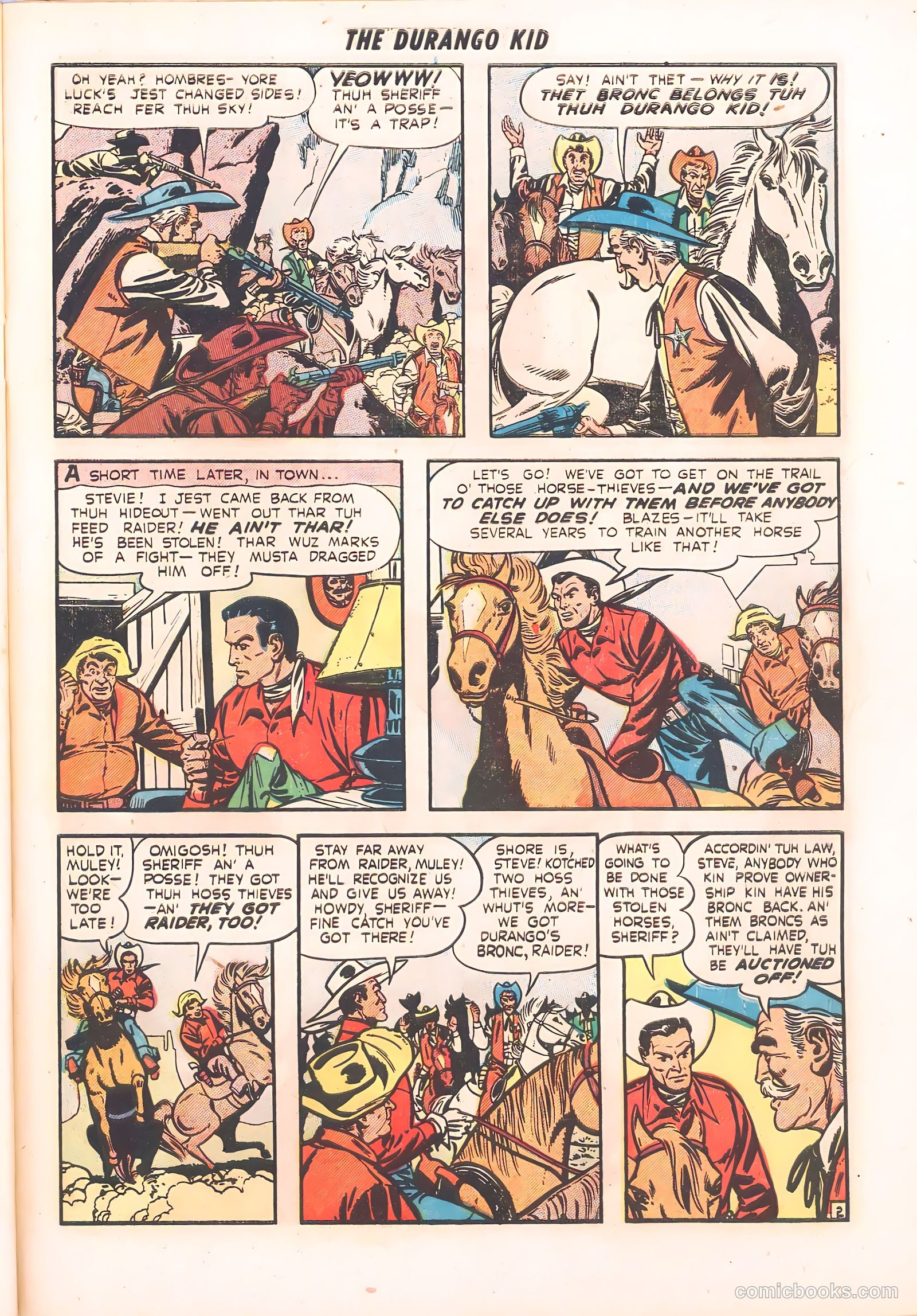 Durango Kid #14 (1951) — page 29 of 36