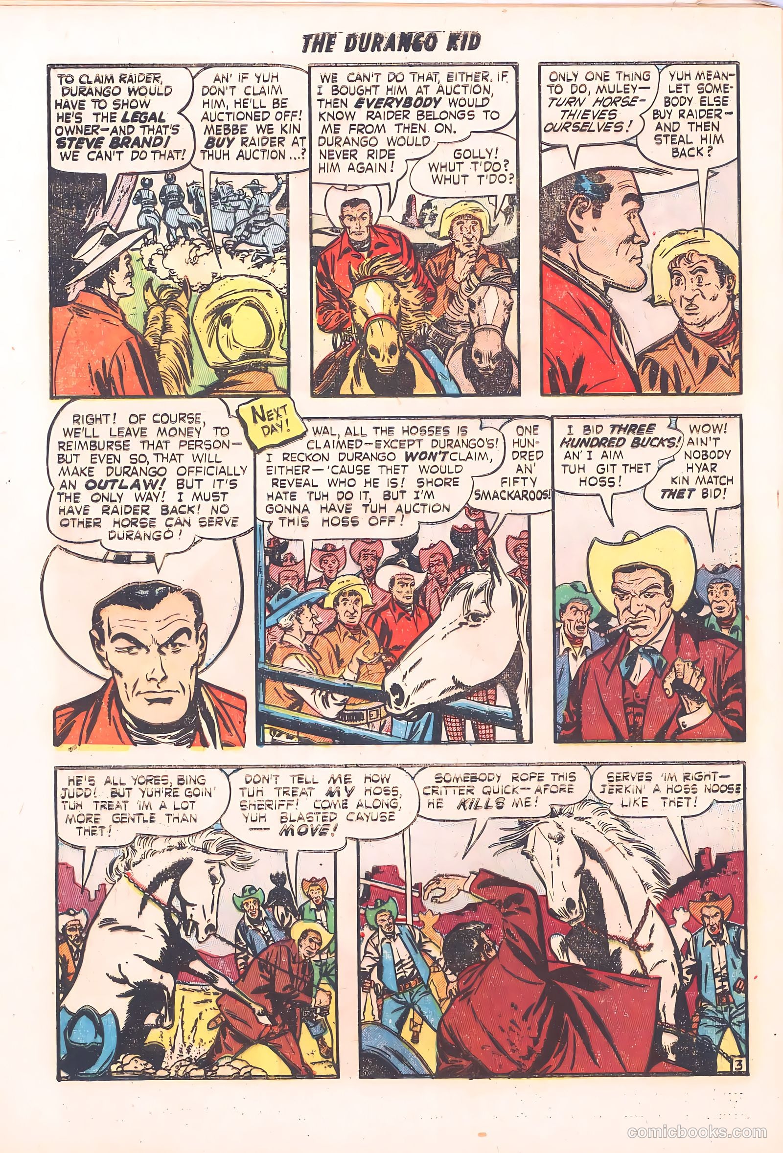 Durango Kid #14 (1951) — page 30 of 36