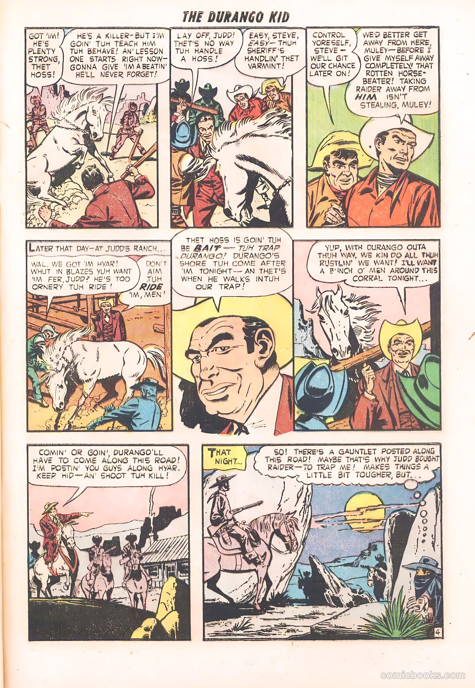 Durango Kid #14 (1951) — page 31 of 36