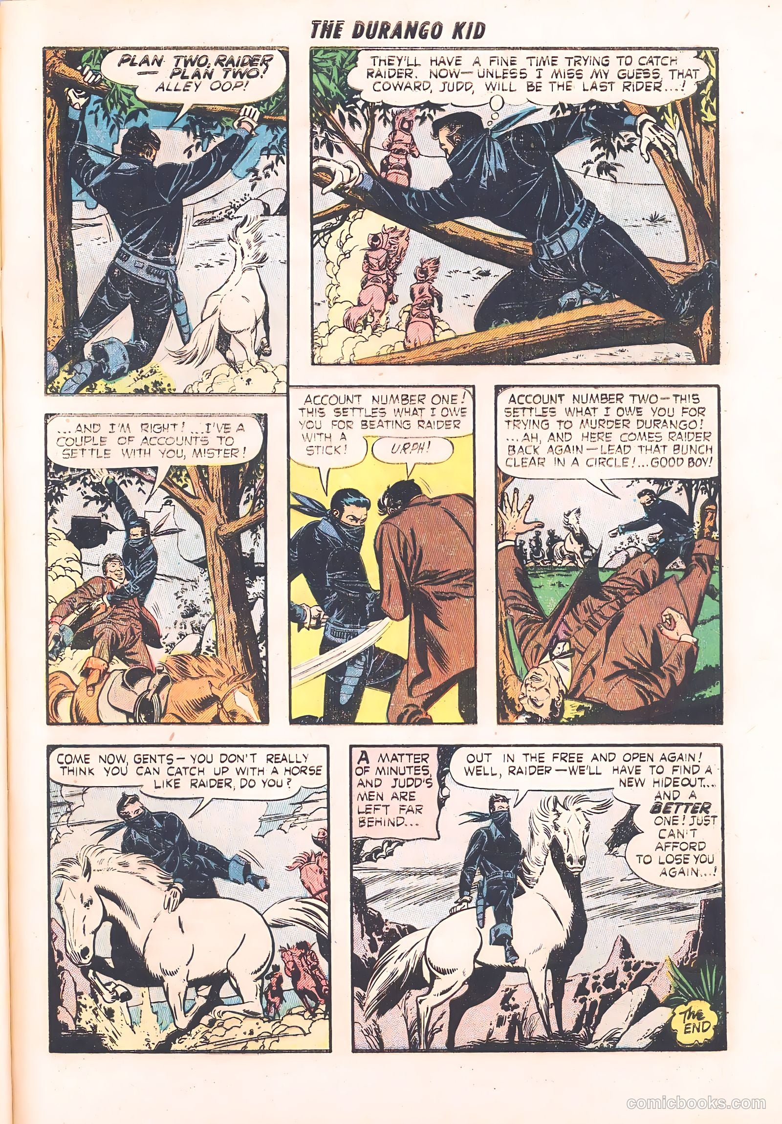 Durango Kid #14 (1951) — page 33 of 36