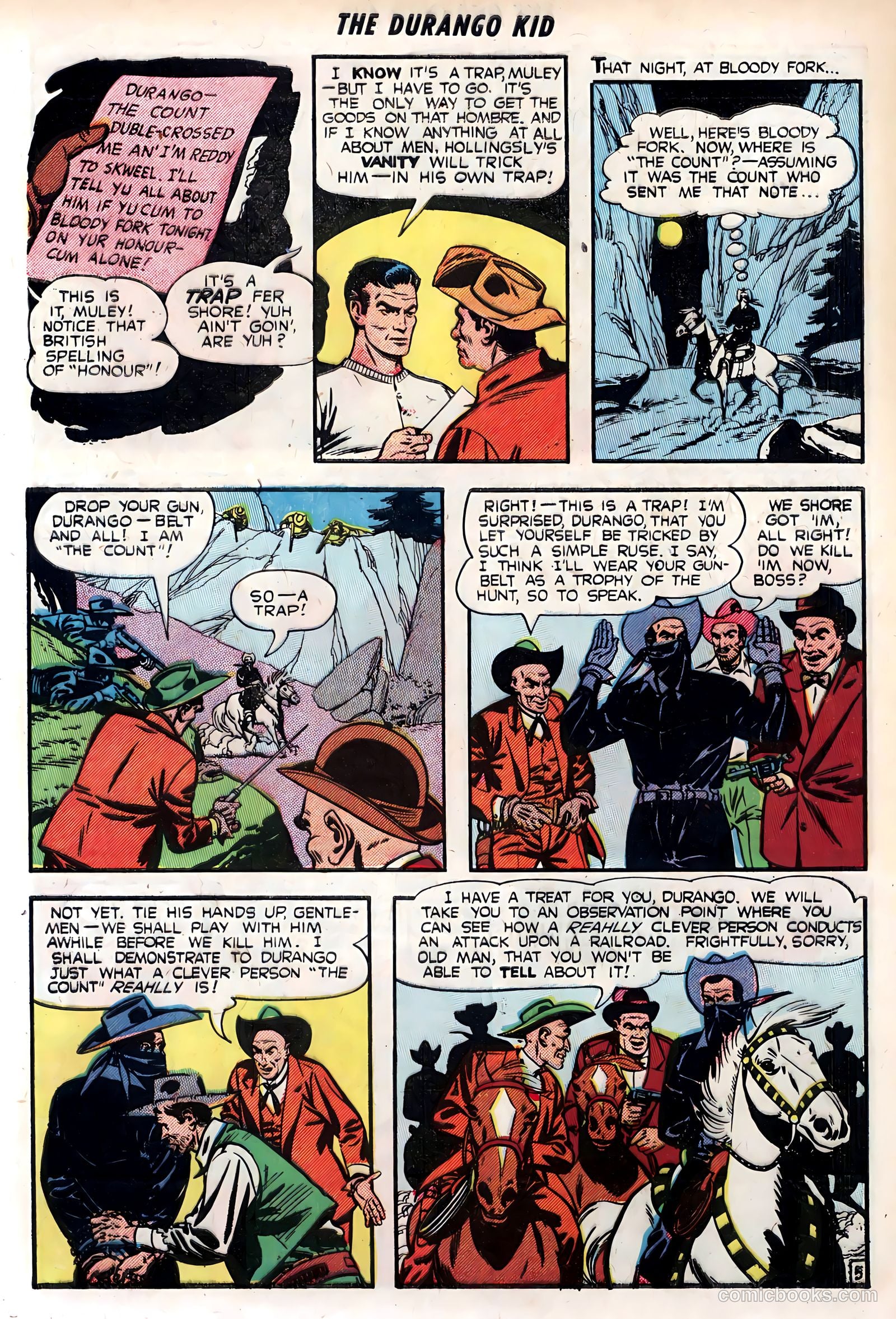 Durango Kid #15 (1952) — page 30 of 36