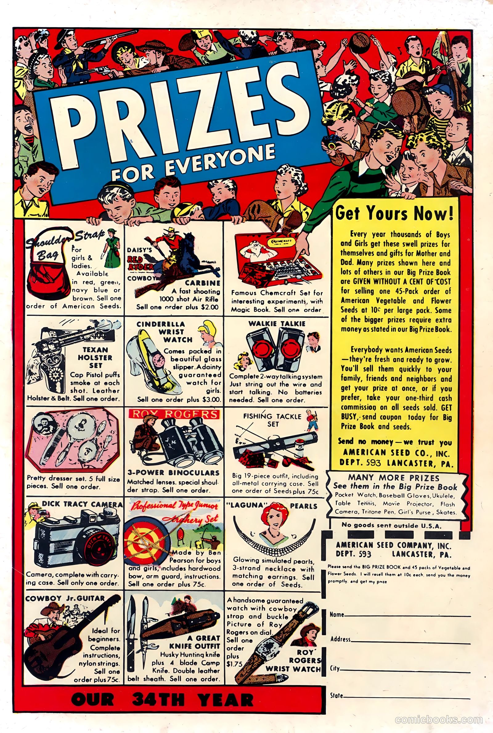 Durango Kid #15 (1952) — page 36 of 36
