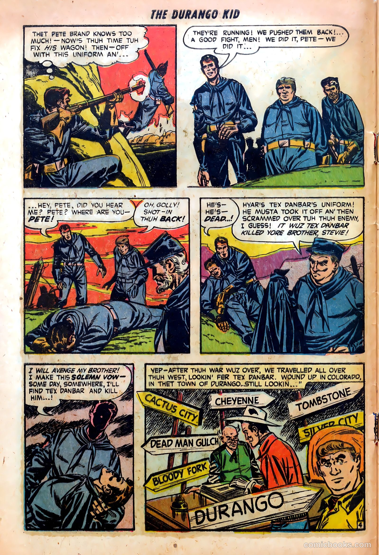 Durango Kid #17 (1952) — page 6 of 36