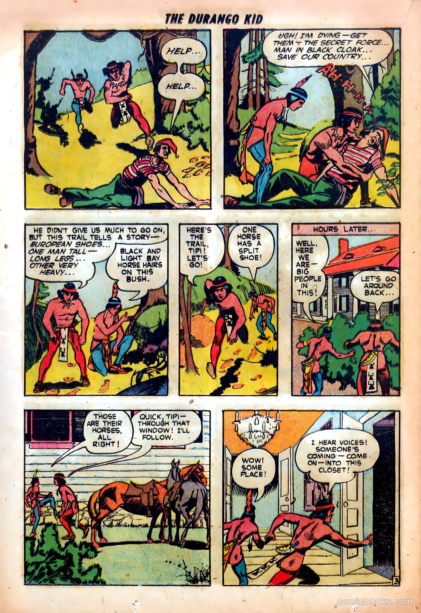 Durango Kid #17 (1952) — page 22 of 36