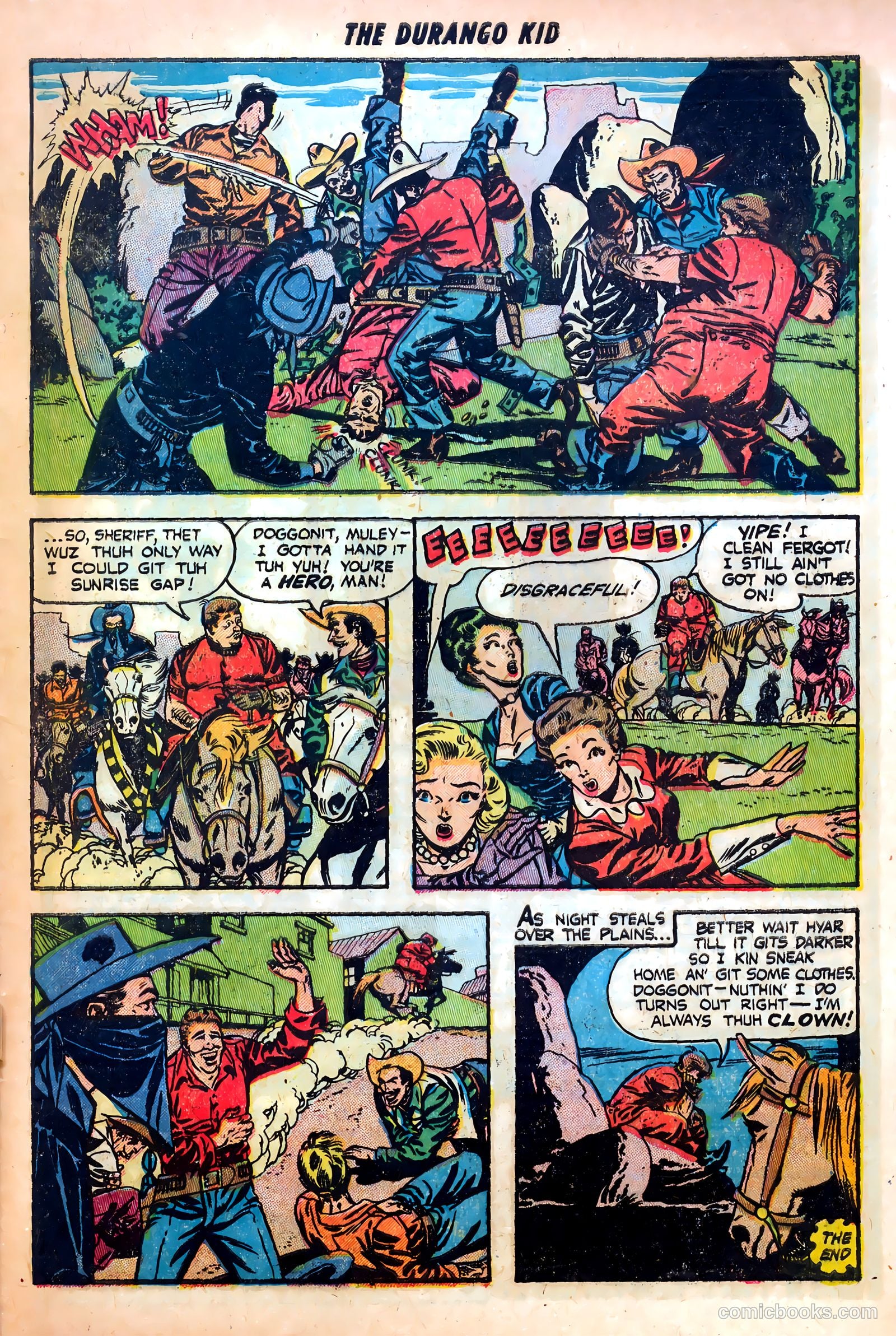 Durango Kid #17 (1952) — page 33 of 36