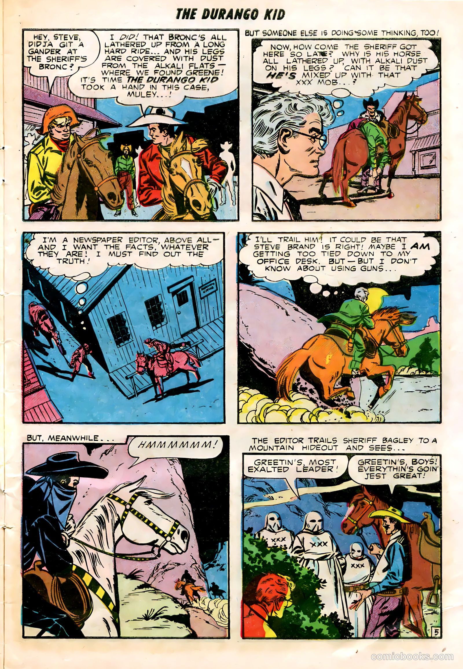Durango Kid #18 (1952) — page 7 of 36