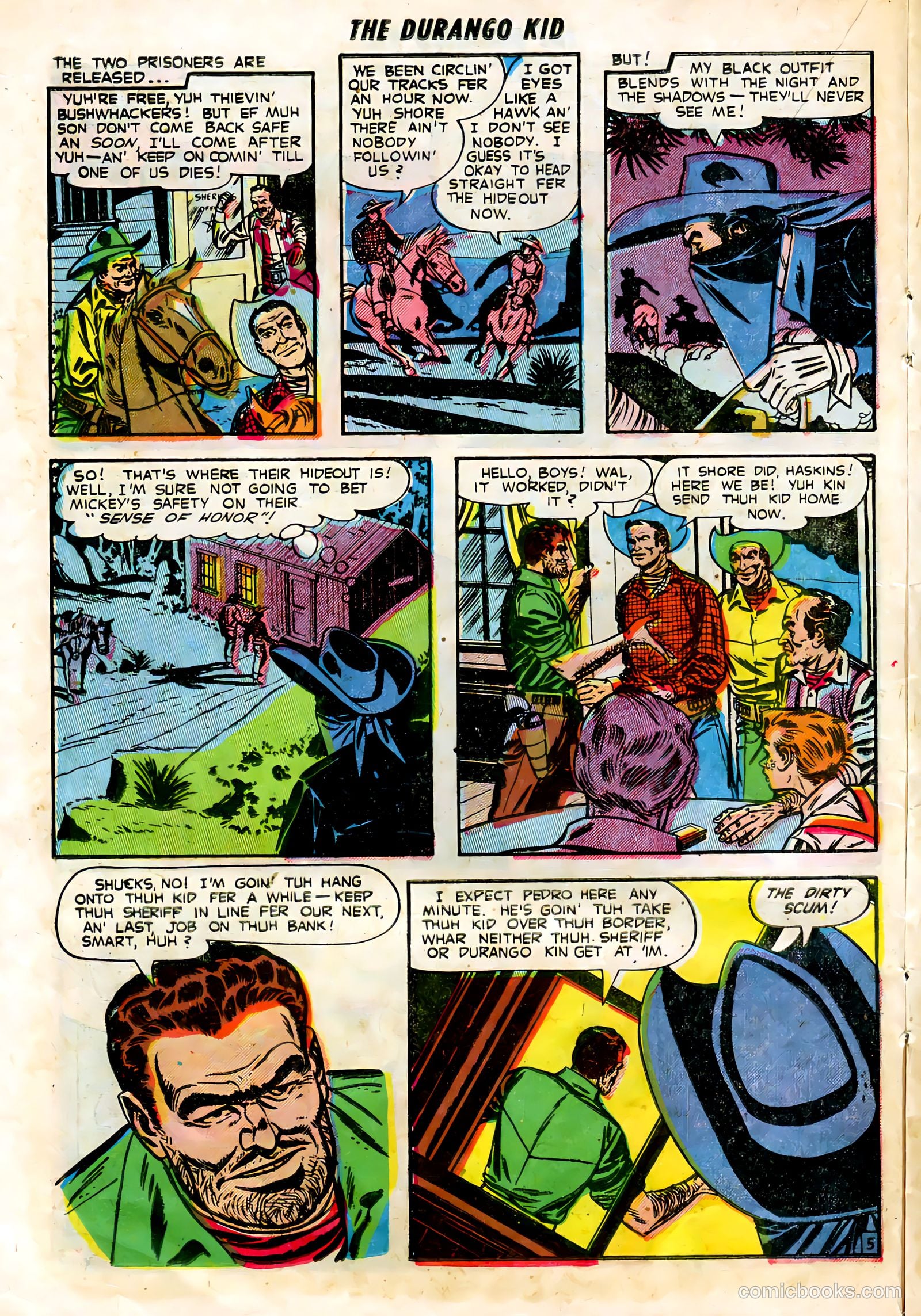 Durango Kid #18 (1952) — page 16 of 36