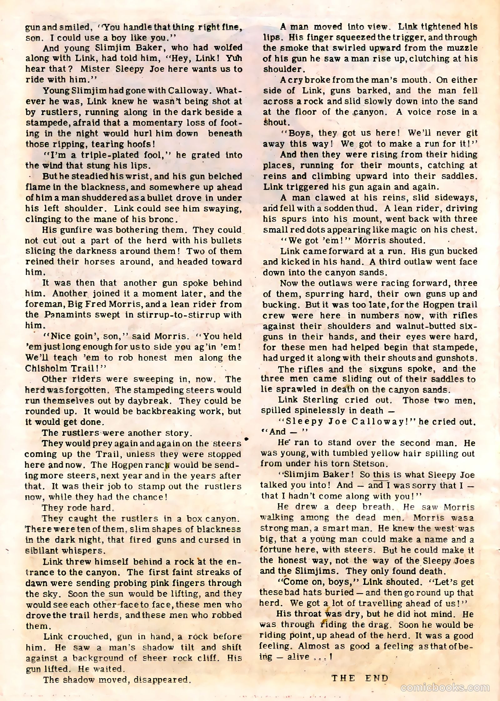 Durango Kid #18 (1952) — page 26 of 36