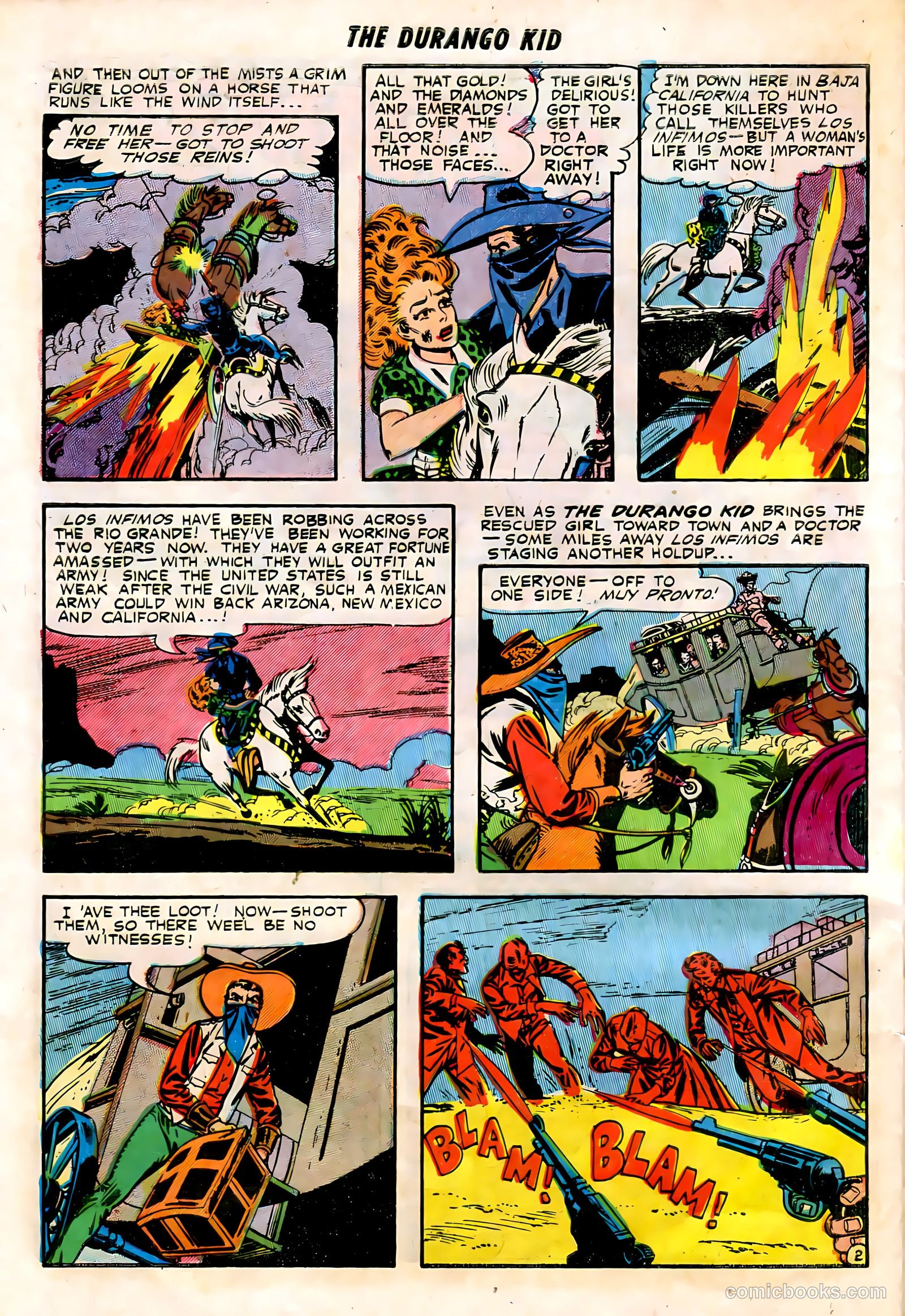 Durango Kid #18 (1952) — page 28 of 36