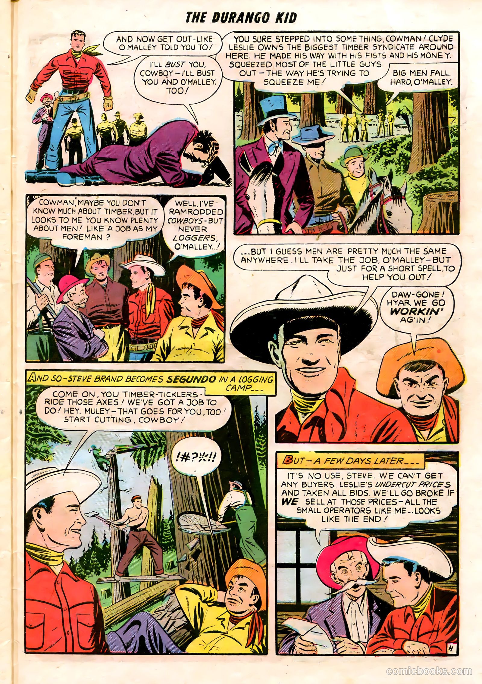 Durango Kid #19 (1952) — page 29 of 36