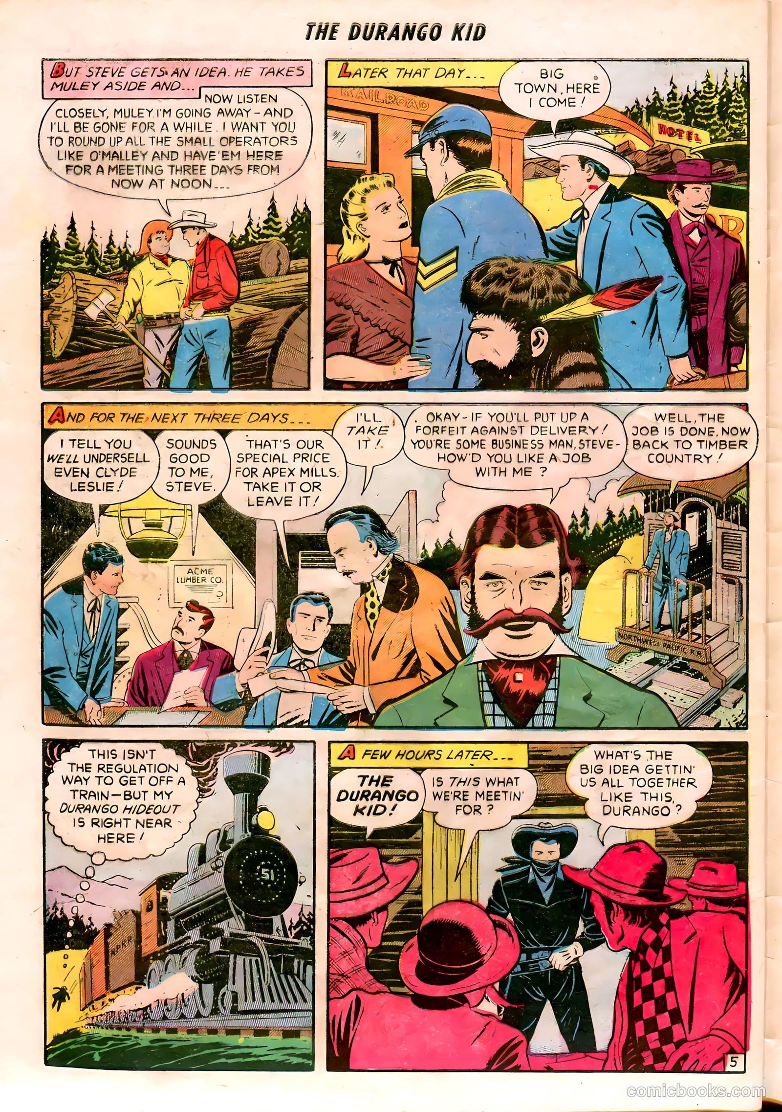 Durango Kid #19 (1952) — page 30 of 36