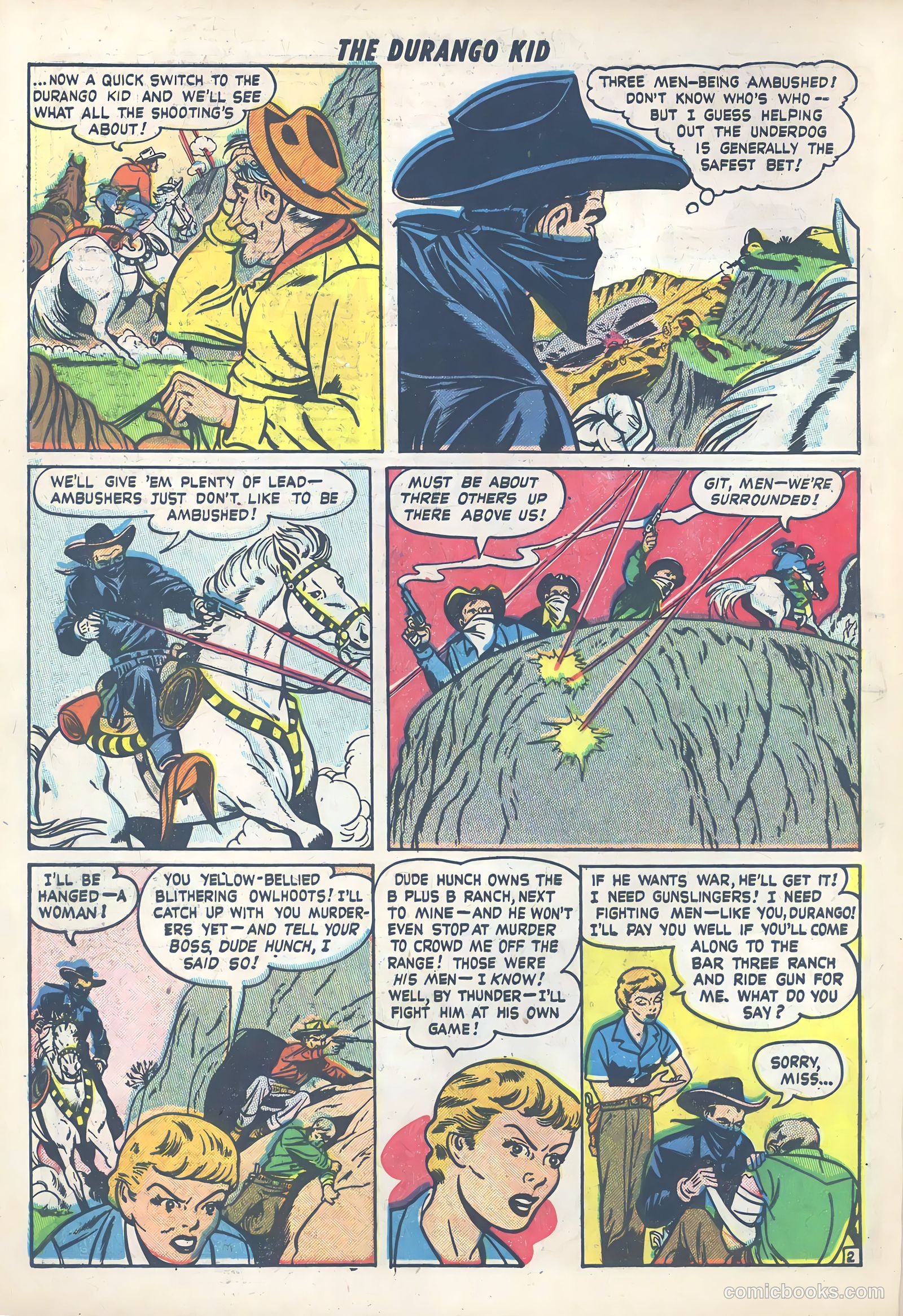 Durango Kid #2 (1949) — page 4 of 36