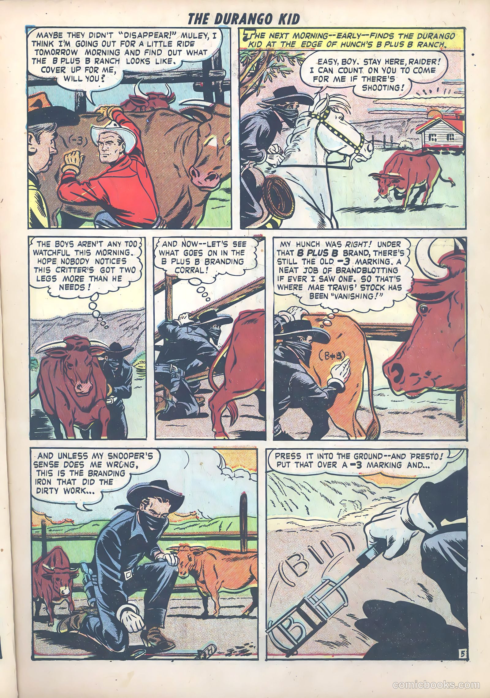 Durango Kid #2 (1949) — page 7 of 36