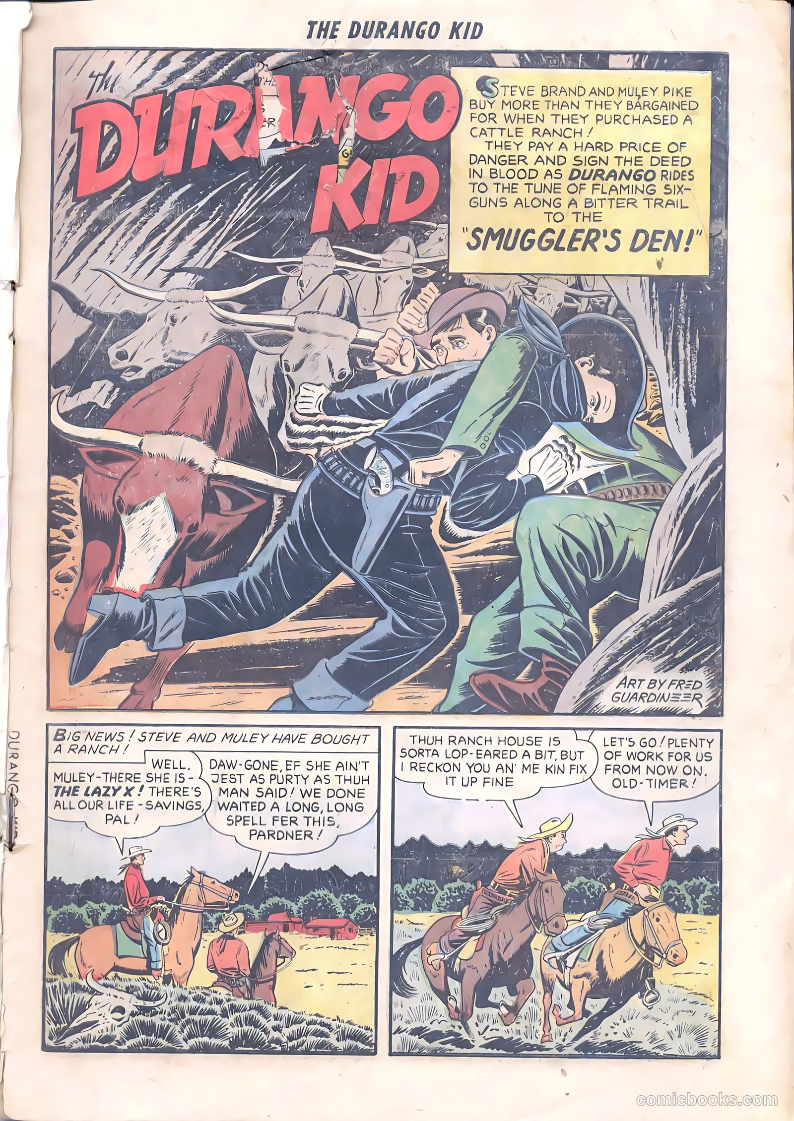 Durango Kid #20 (1953) — page 3 of 36