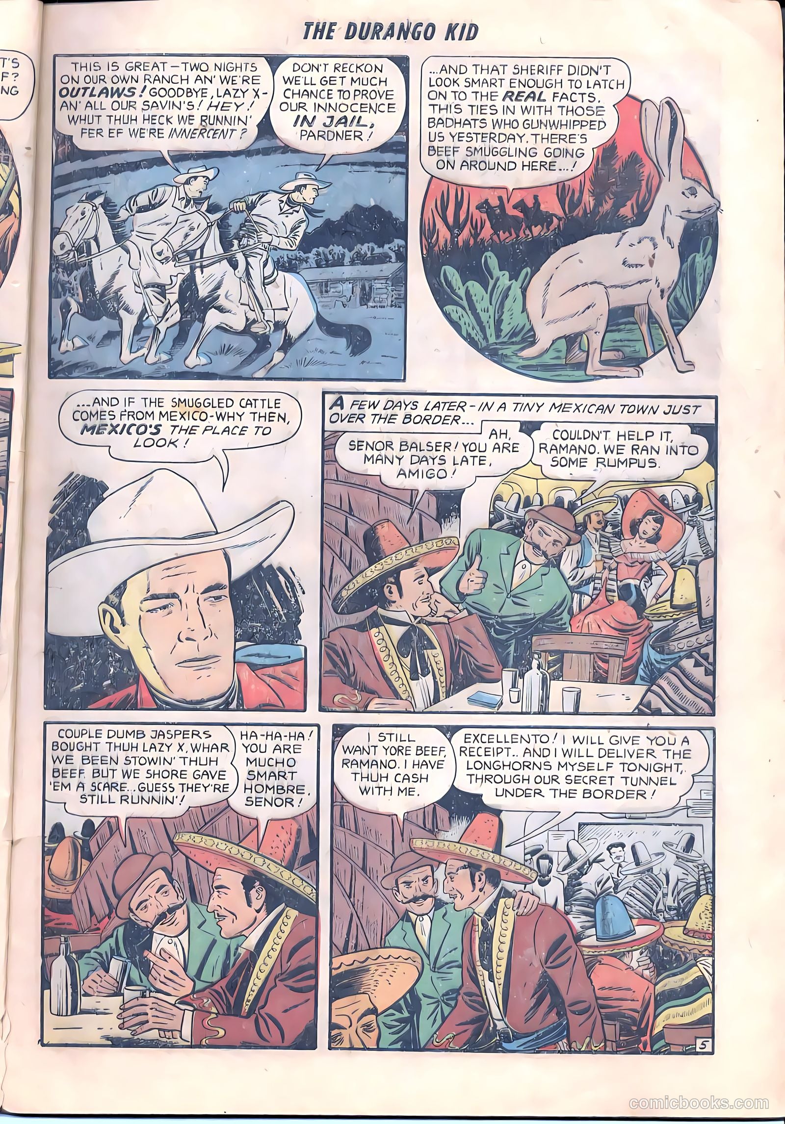 Durango Kid #20 (1953) — page 7 of 36