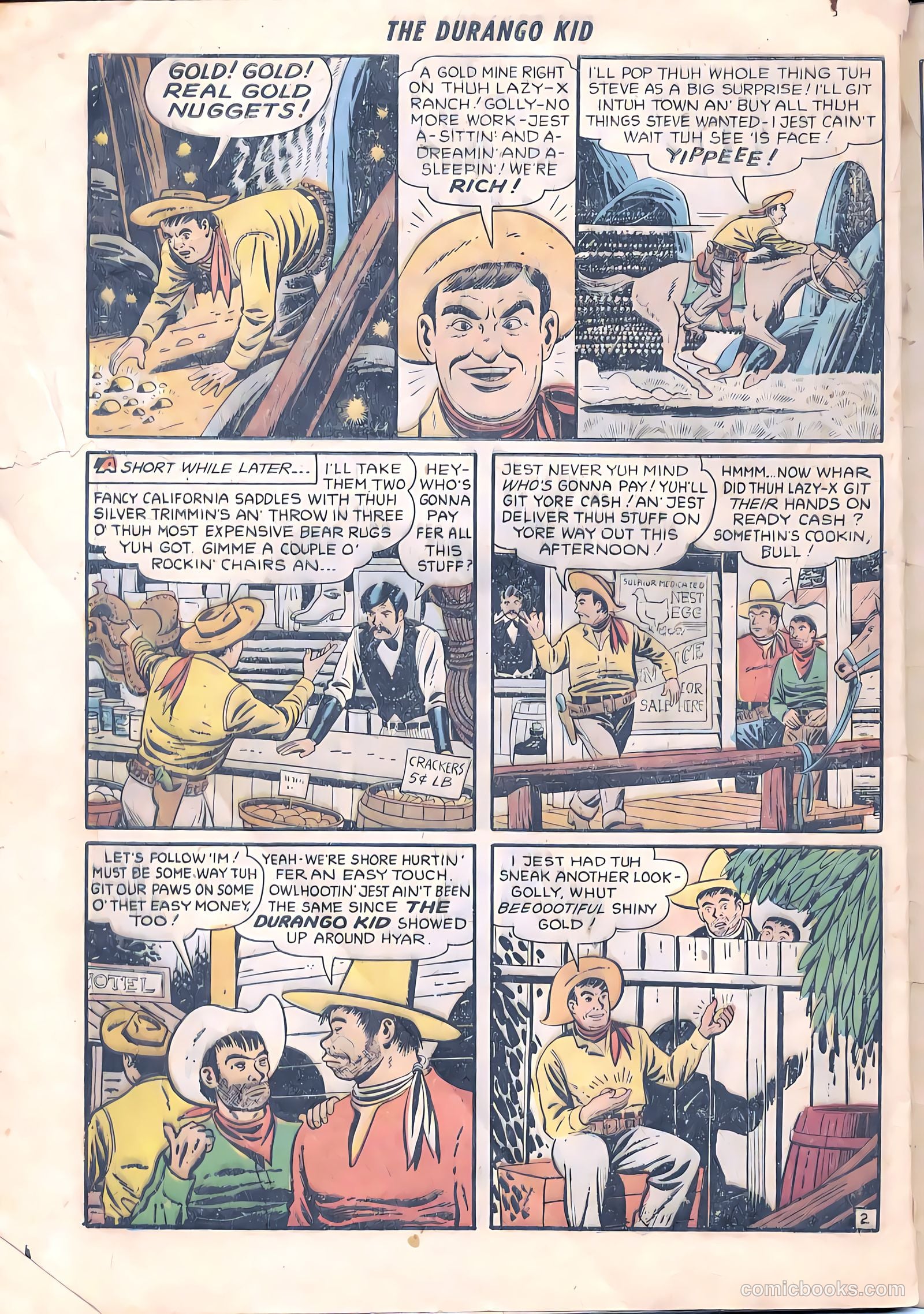 Durango Kid #20 (1953) — page 30 of 36