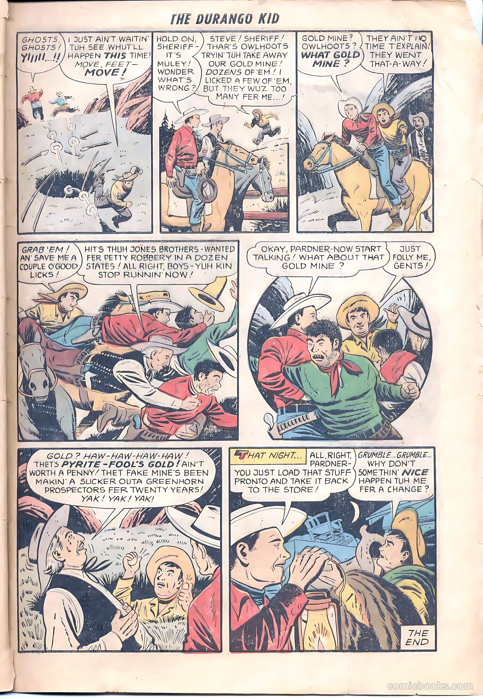 Durango Kid #20 (1953) — page 33 of 36