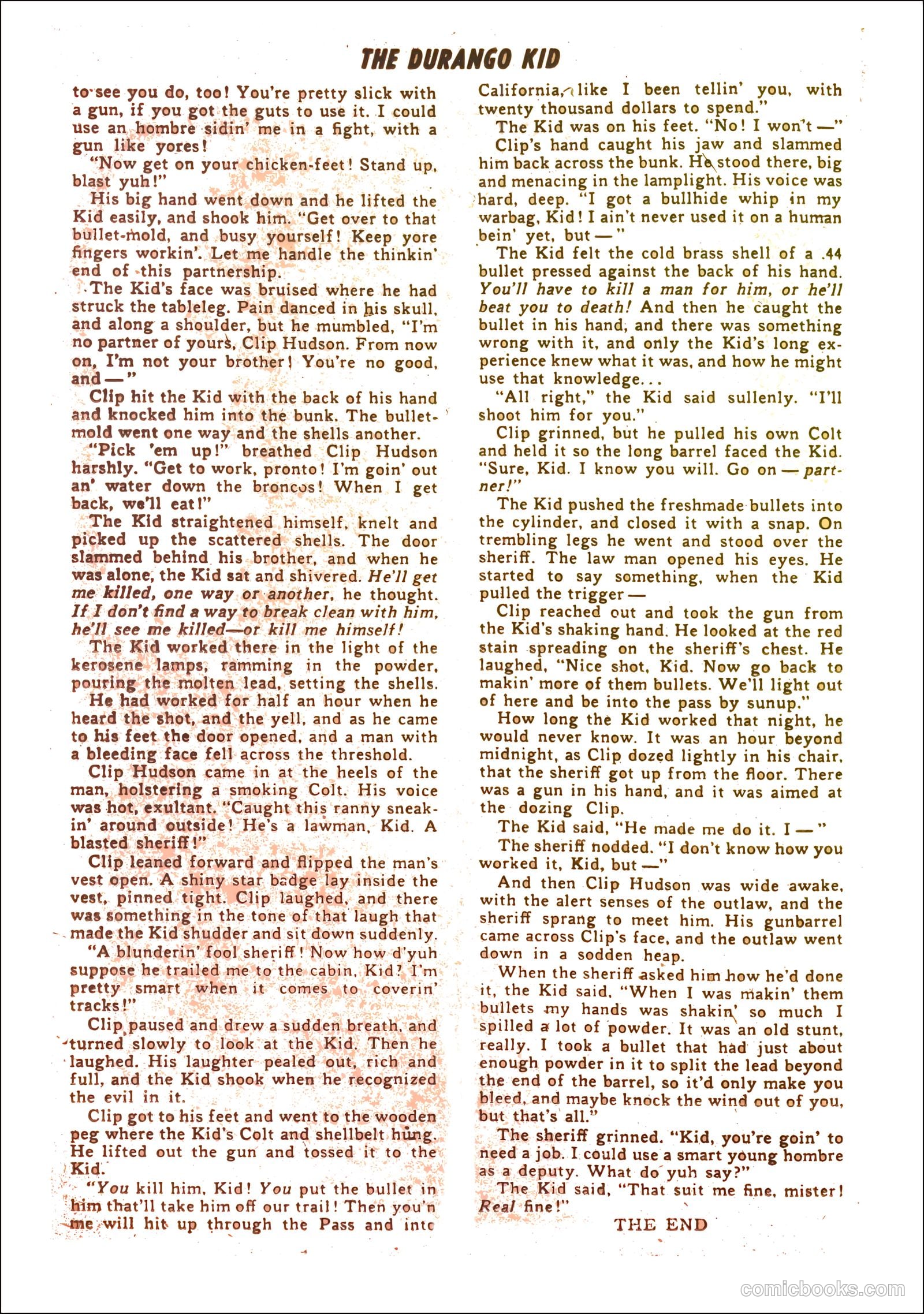 Durango Kid #21 (1953) — page 26 of 36