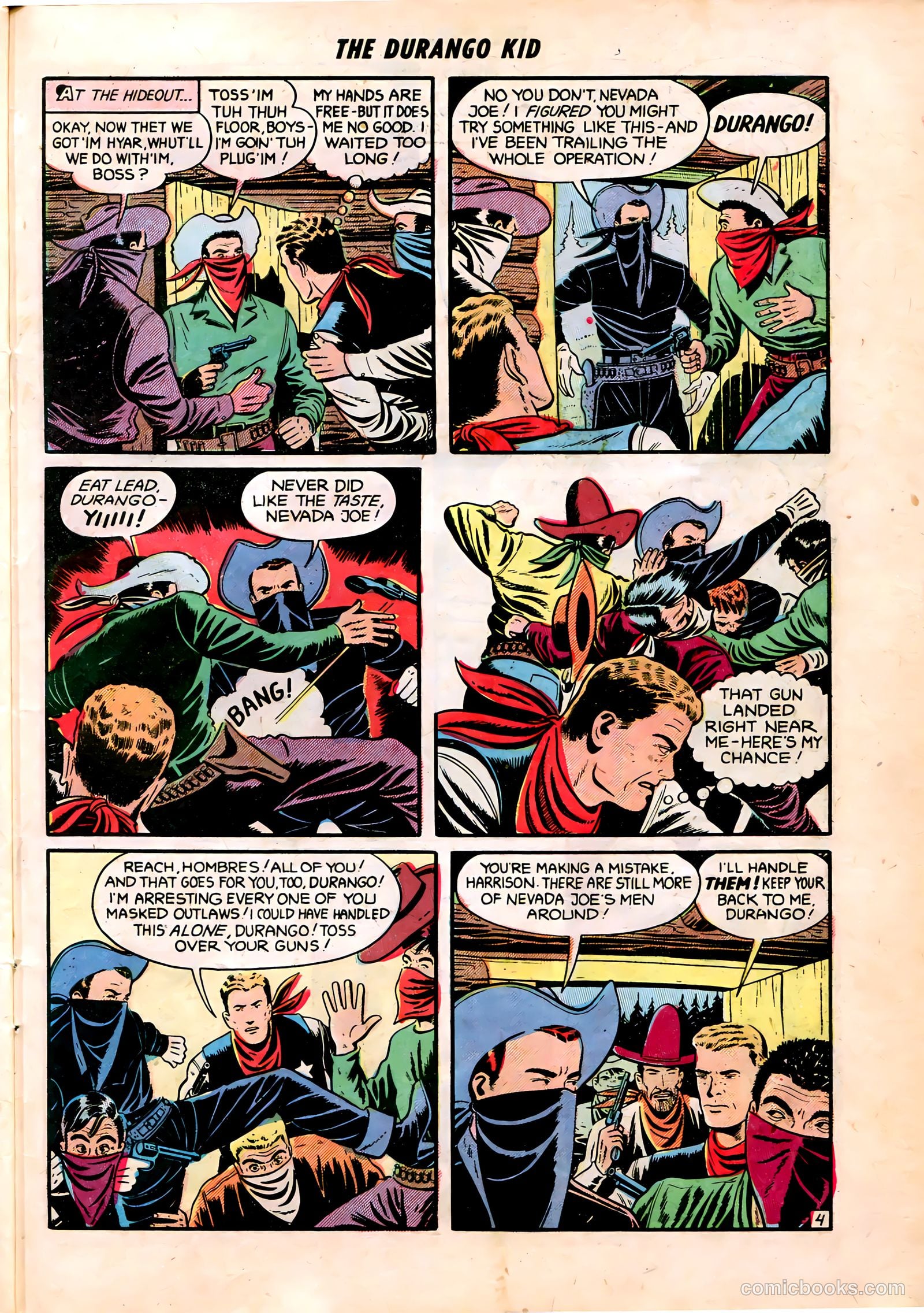Durango Kid #22 (1953) — page 31 of 36