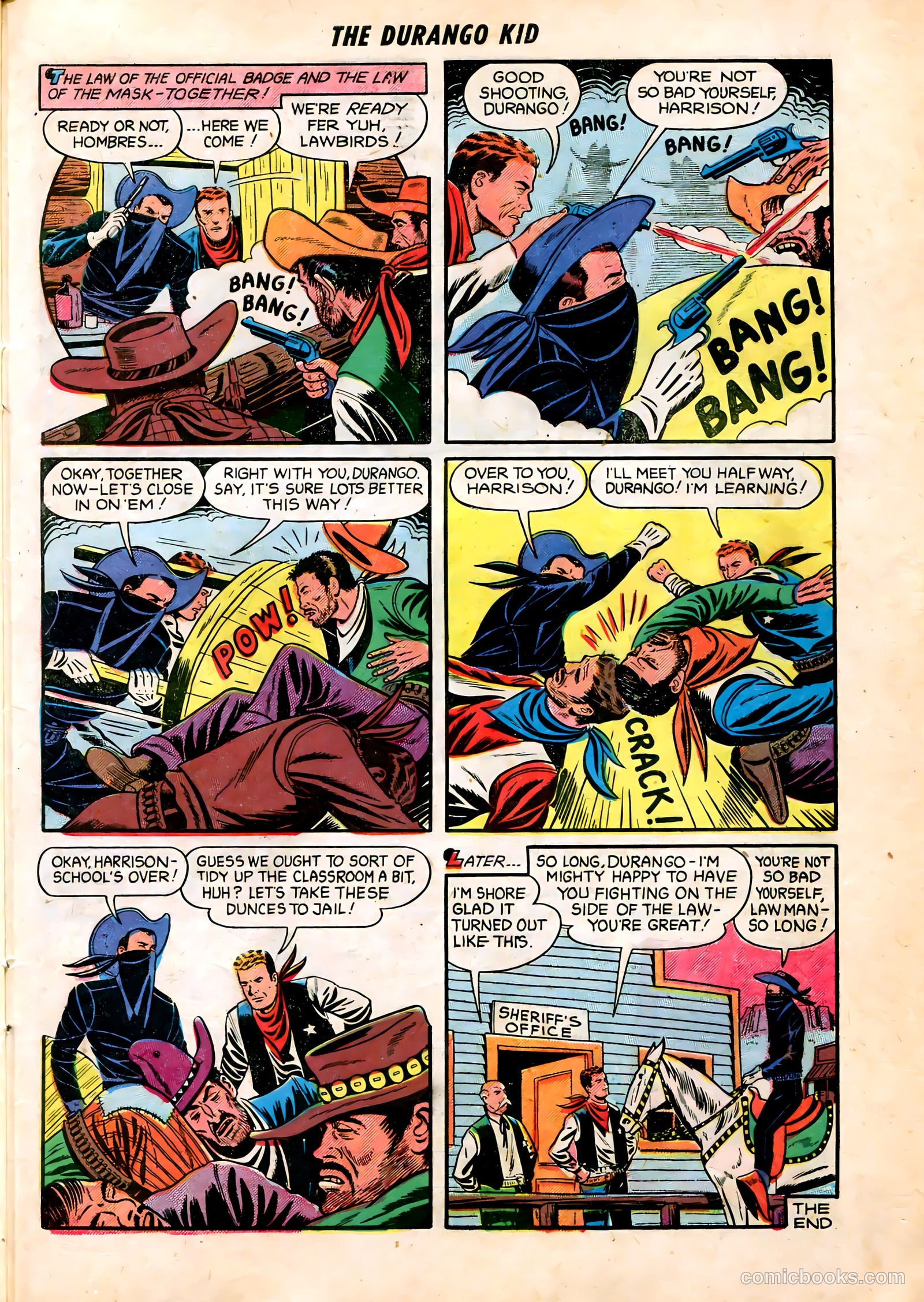 Durango Kid #22 (1953) — page 33 of 36