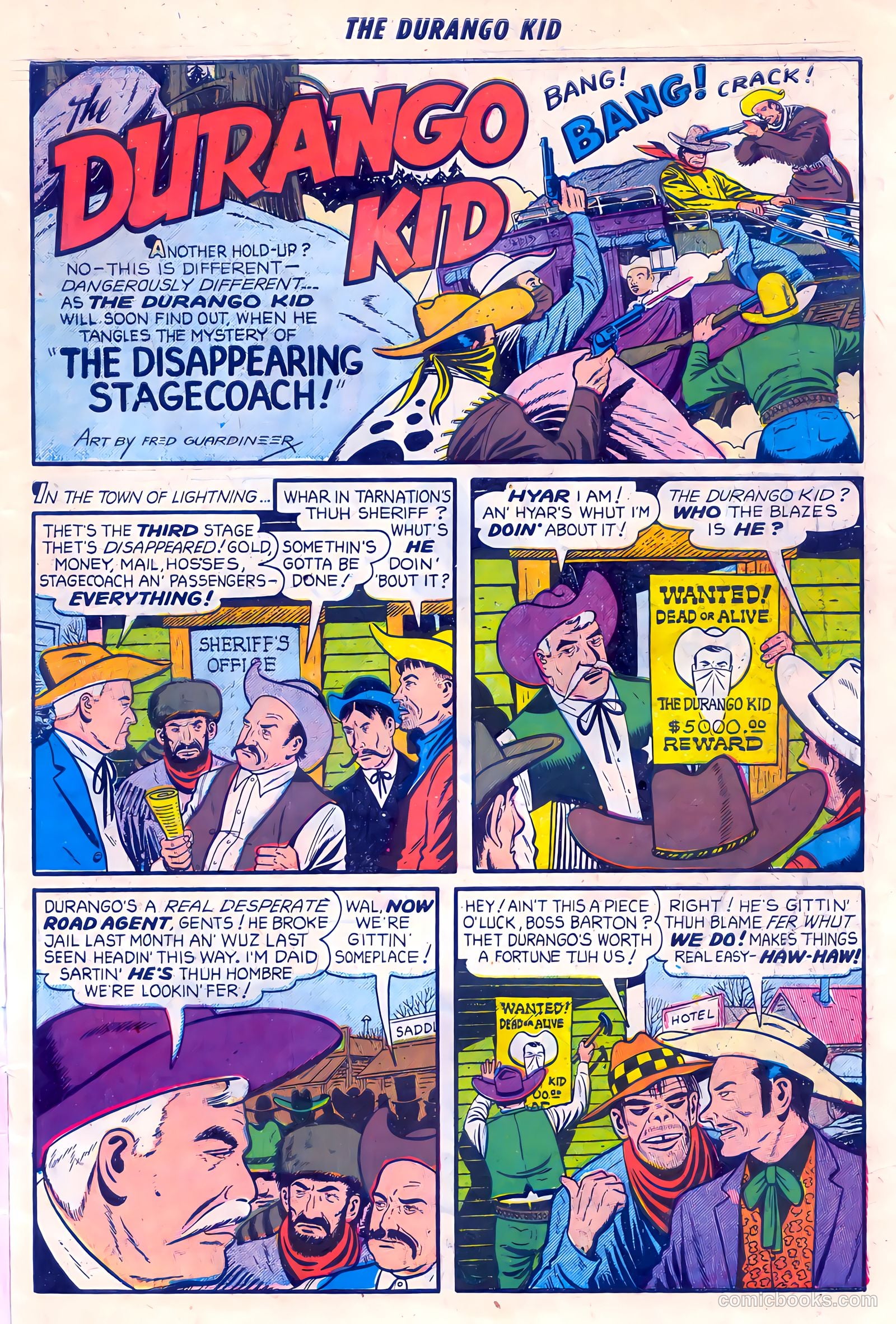 Durango Kid #25 (1953) — page 3 of 36