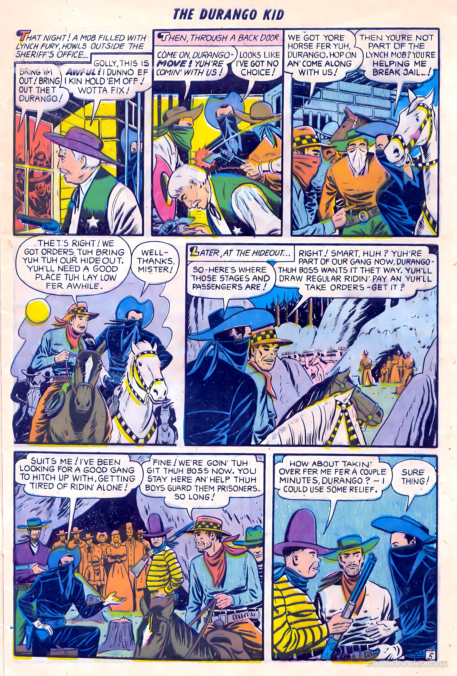 Durango Kid #25 (1953) — page 7 of 36