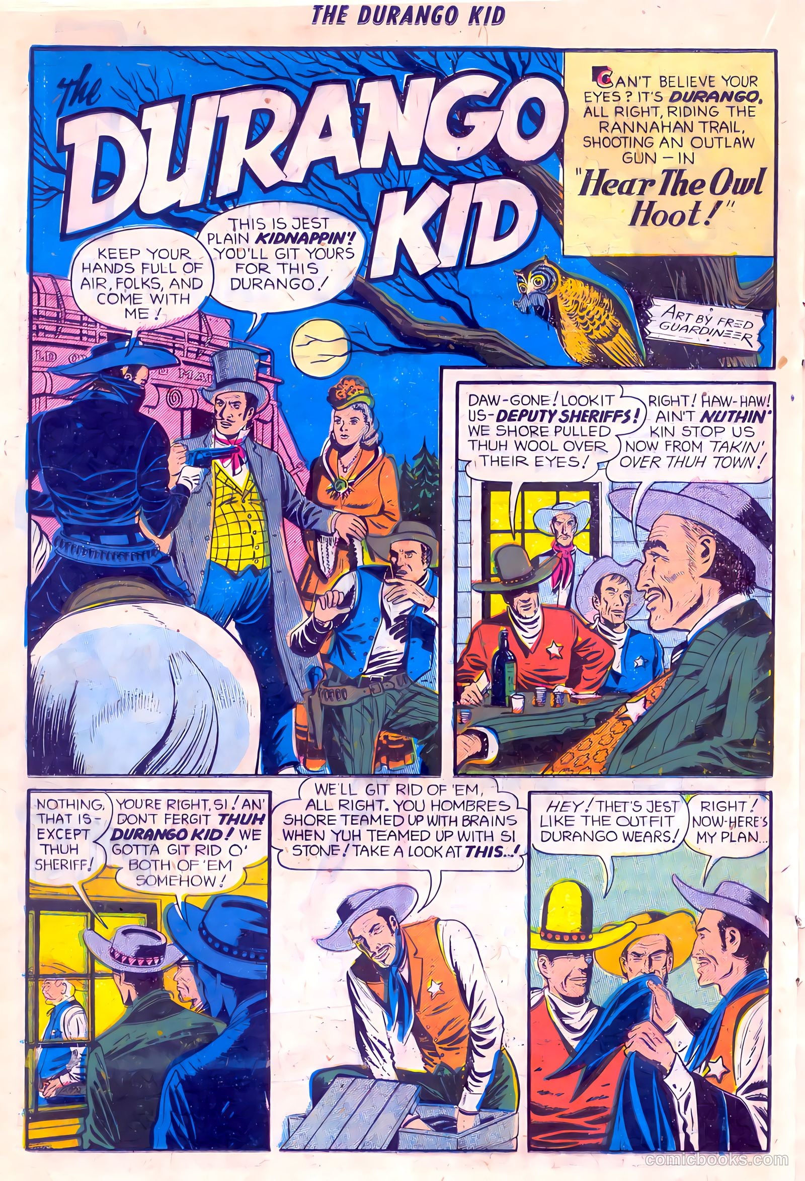 Durango Kid #25 (1953) — page 20 of 36