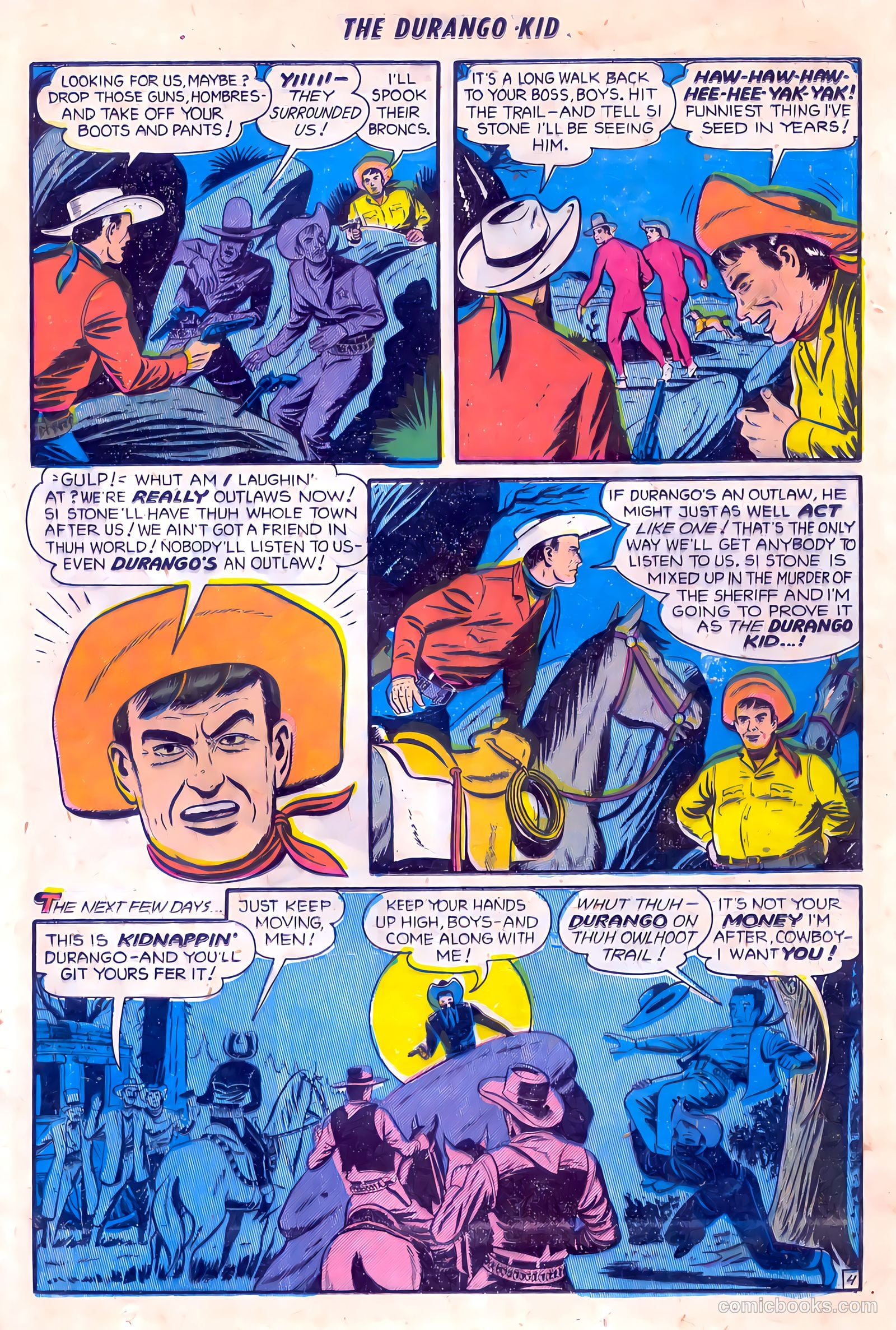 Durango Kid #25 (1953) — page 23 of 36