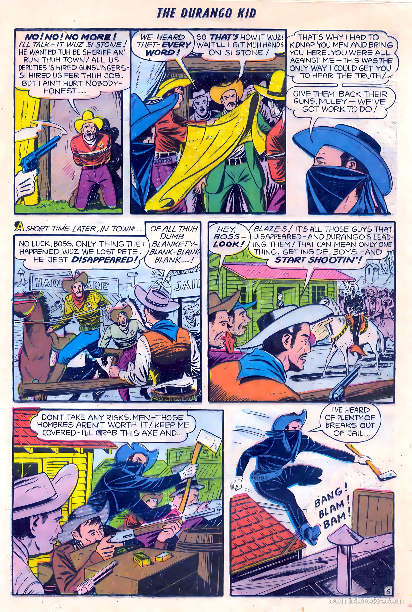 Durango Kid #25 (1953) — page 25 of 36