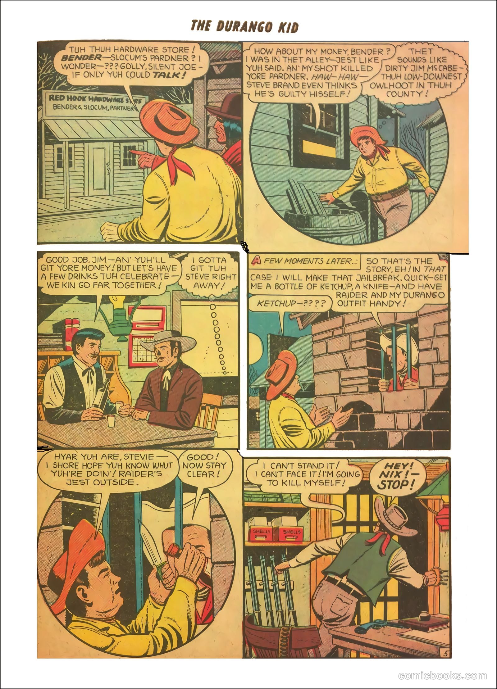 Durango Kid #27 (1949) — page 31 of 36